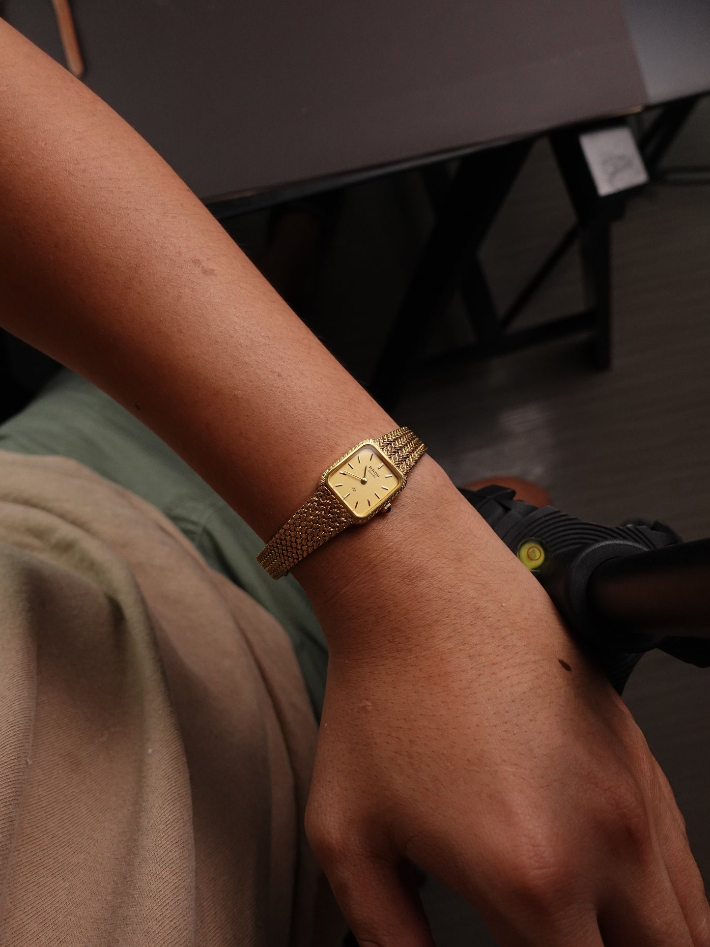 Ladies Rado Tank with integrated bracelet Quartz