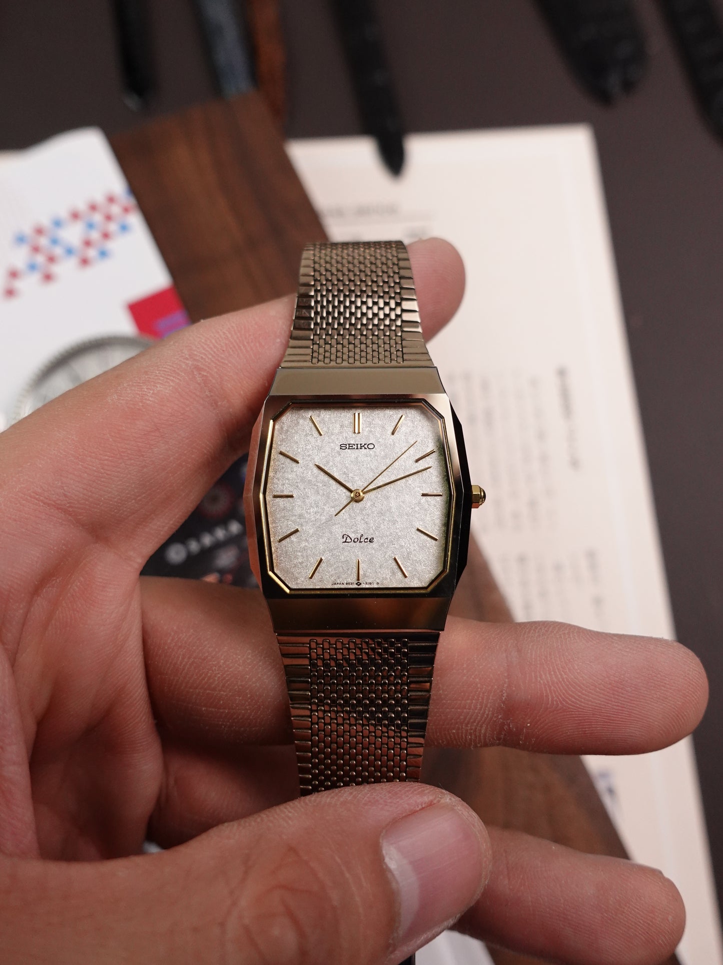 Seiko Dolce Icyflake Tungsten carbride bracelet 9531-5150