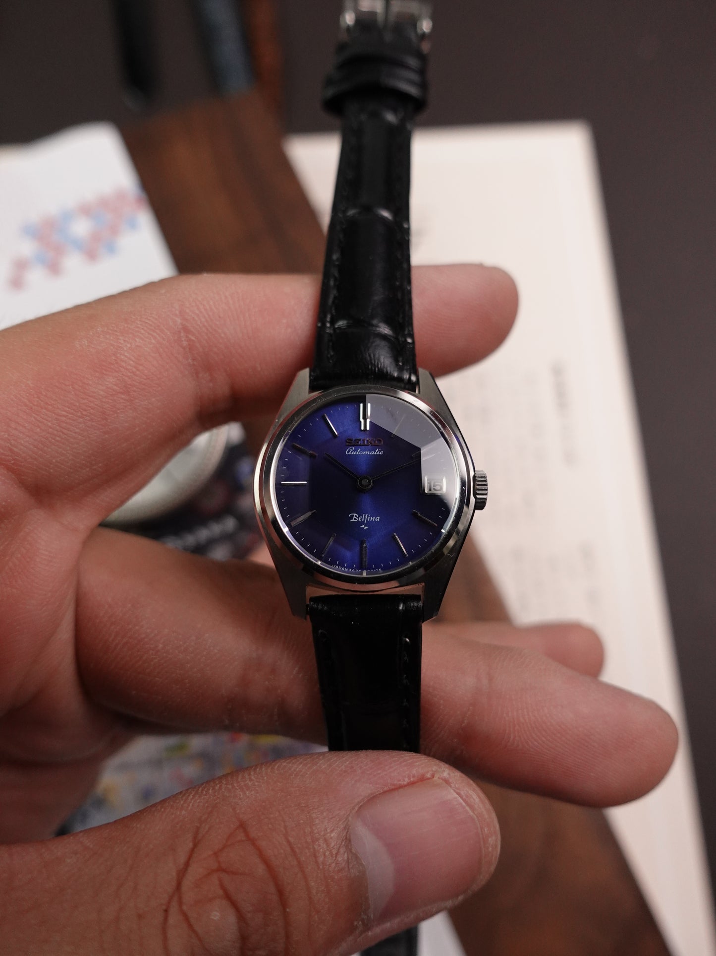 Seiko Belfina Manual winding with pristine Faceted Glass Condition