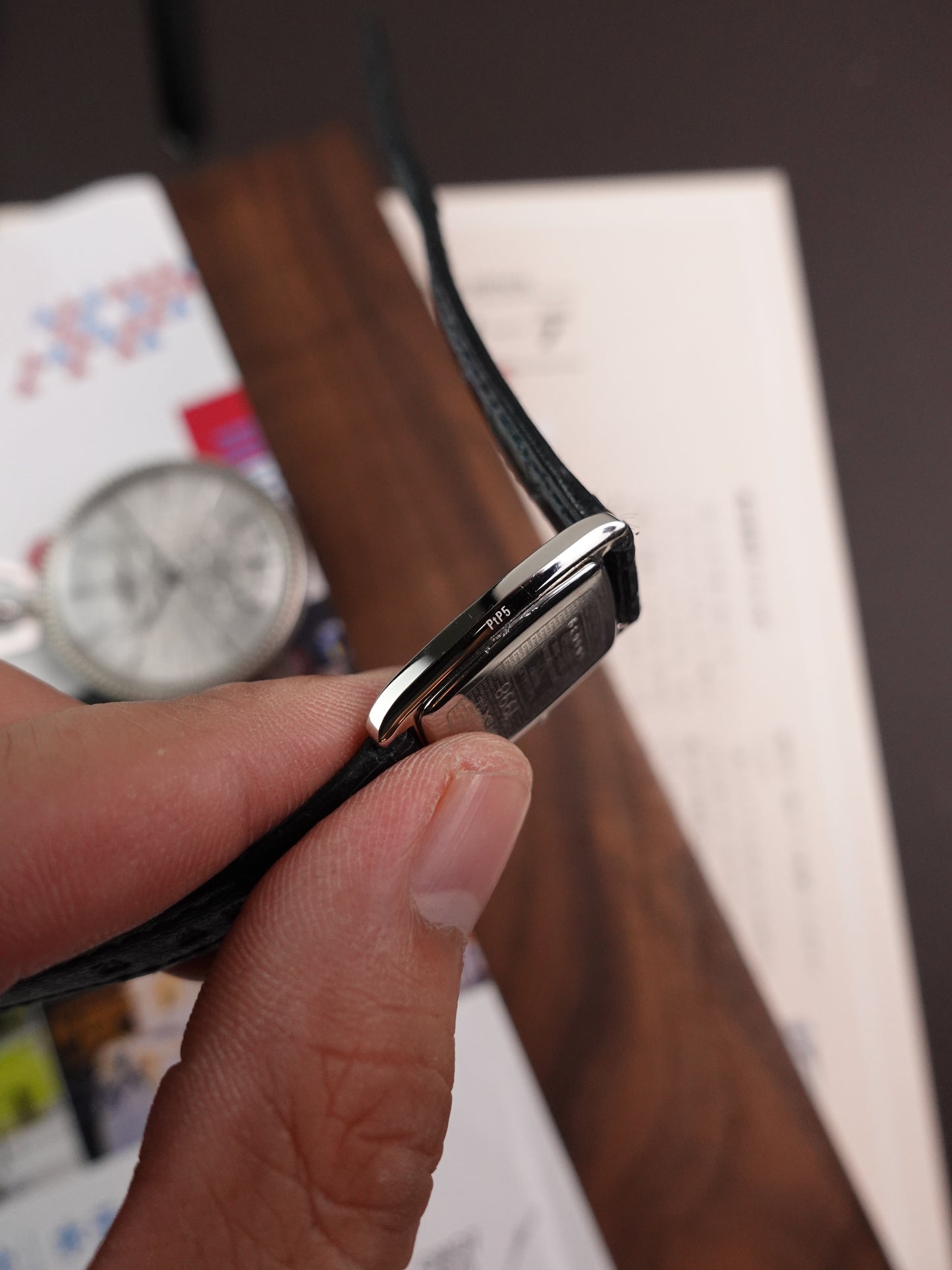 Ladies Seiko Lassale 'Tonneau' in Platinium (rare)