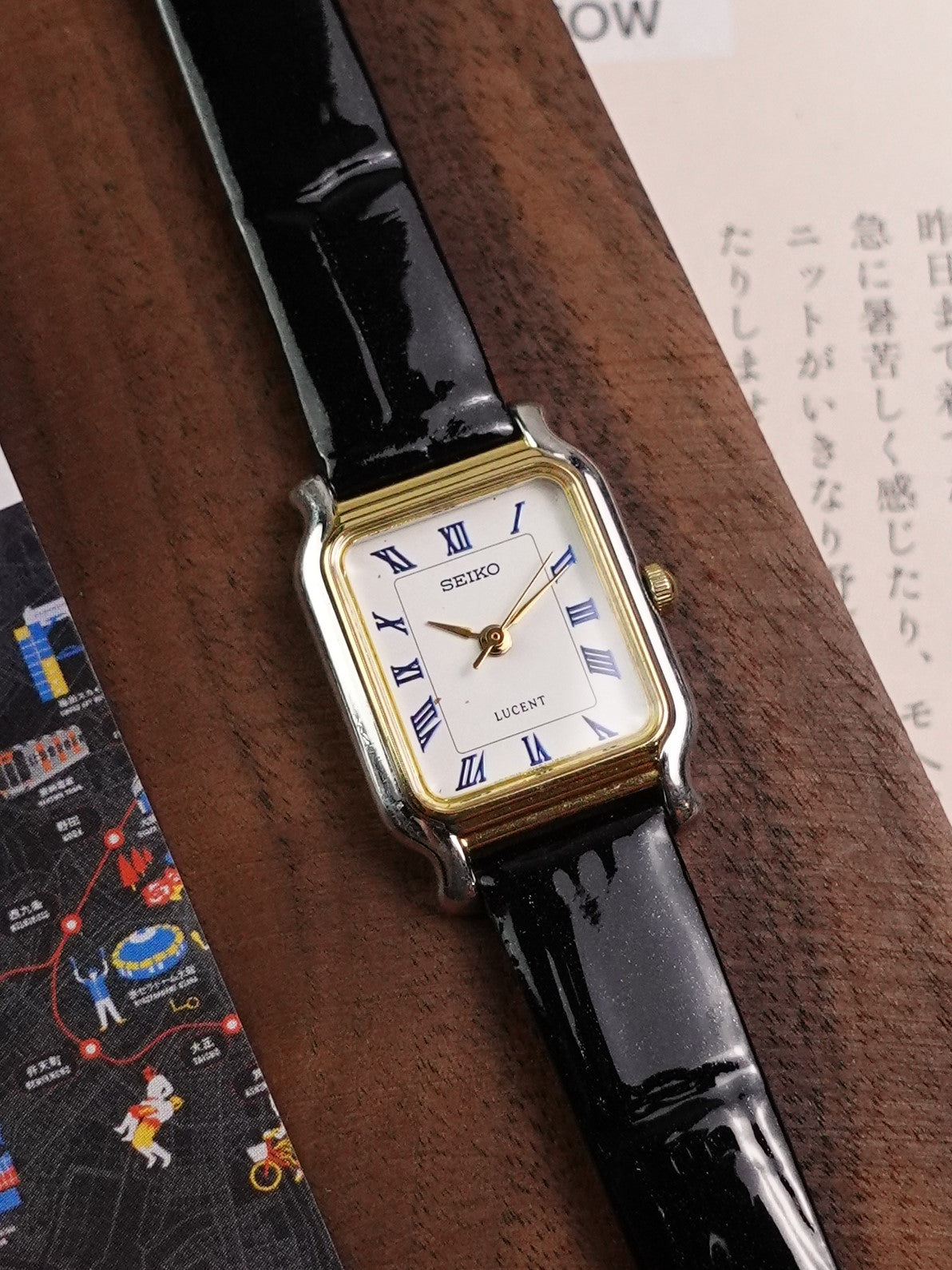 Ladies Seiko Lucent Tank 4N21-5240
