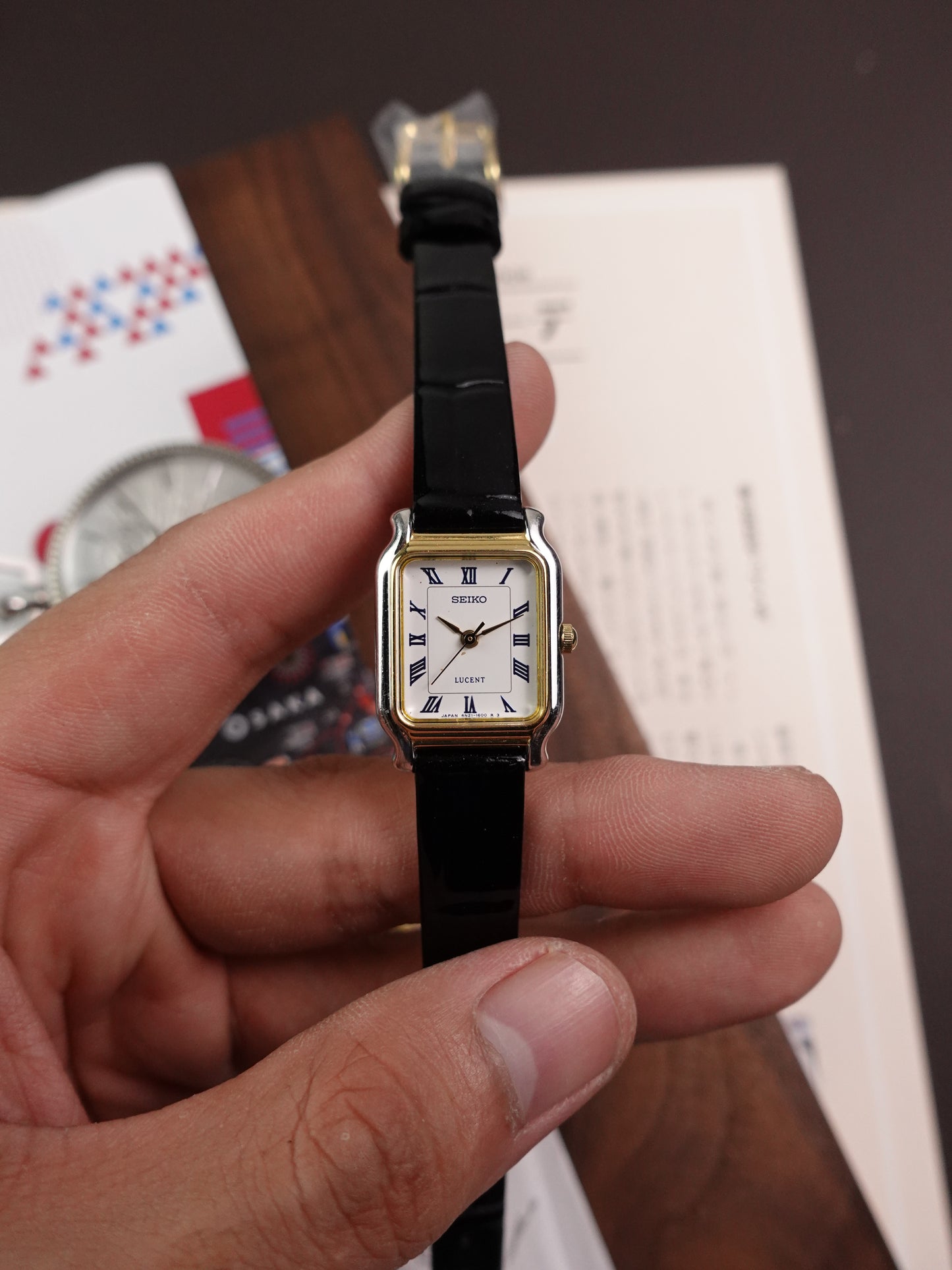 Ladies Seiko Lucent Tank 4N21-5240