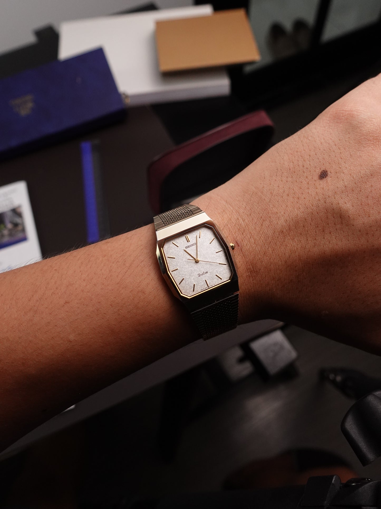Seiko Dolce Icyflake Tungsten carbride bracelet 9531-5150