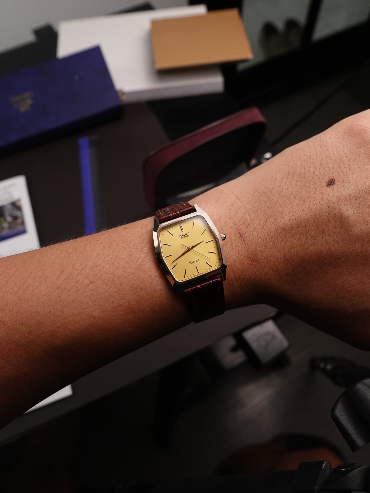 Seiko Dolce octa NSAG scratch resistant case 6030-5480