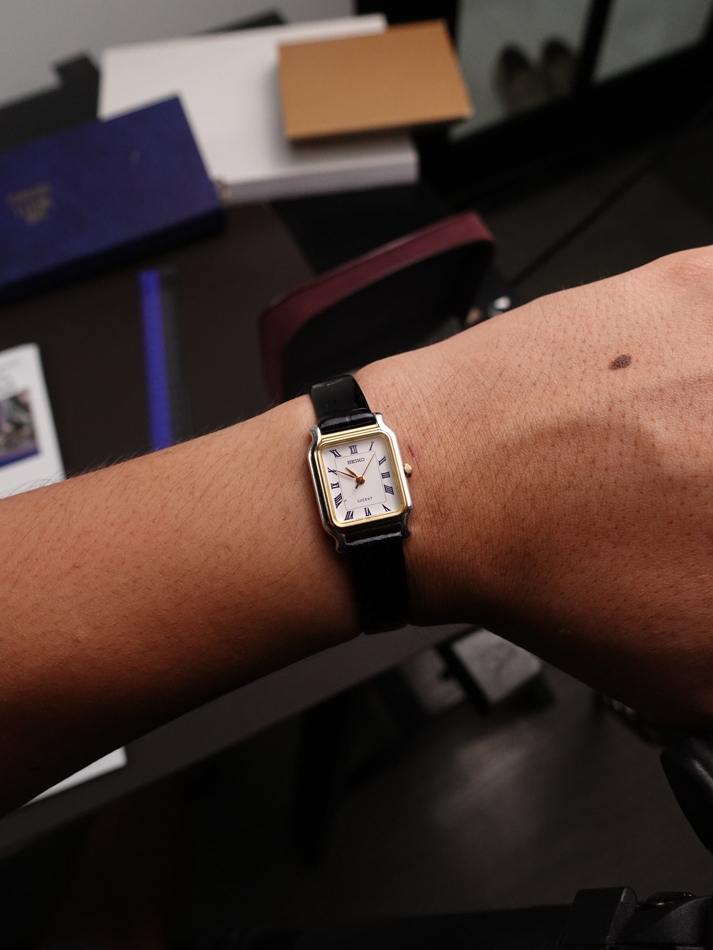 Ladies Seiko Lucent Tank 4N21-5240