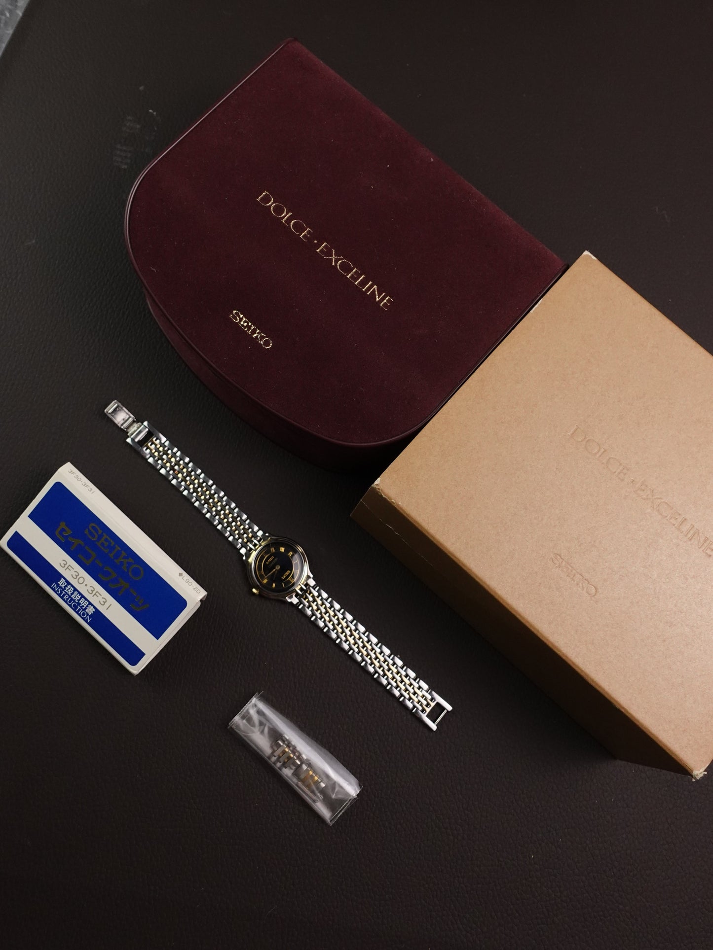Ladies Seiko Exceline Multi-link bracelet MISAKO edition full set