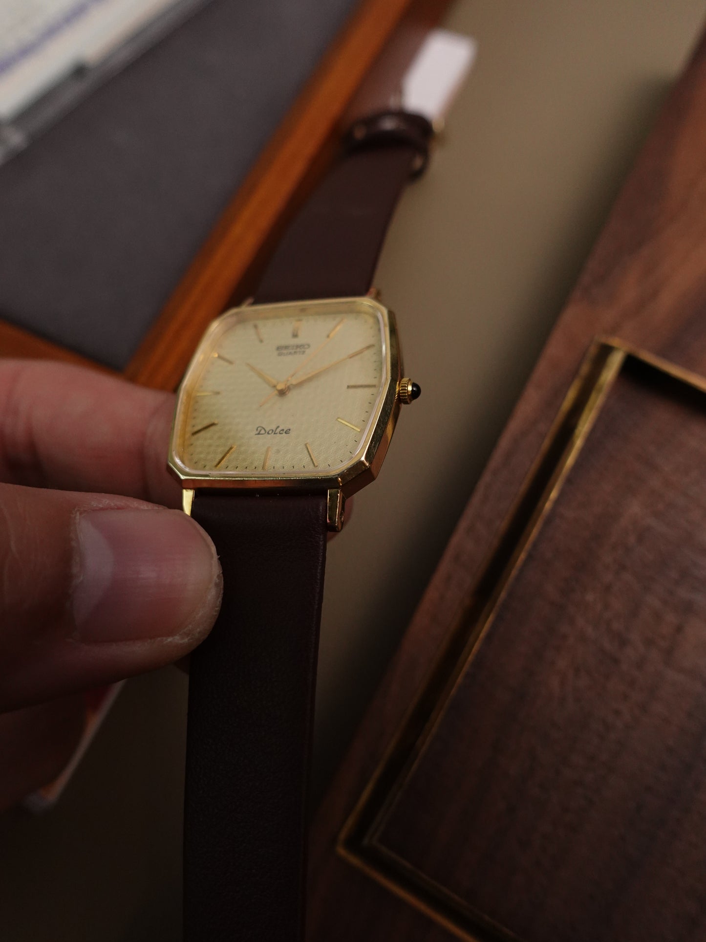 Seiko Dolce Hexa with Tapestry dial 7731-5120