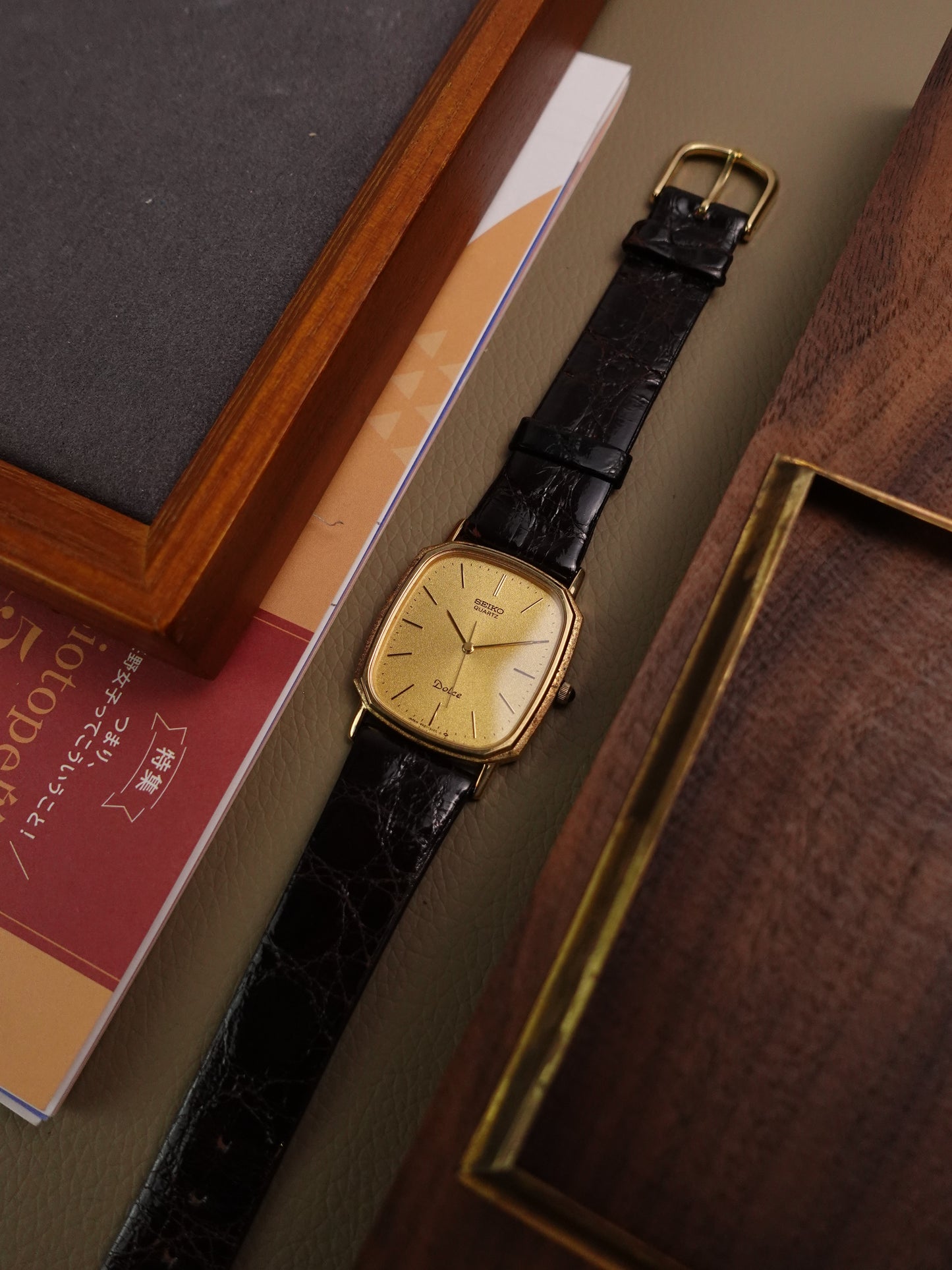 1982 Seiko Dolce Ellipse 6030-5550 with original warranty + box