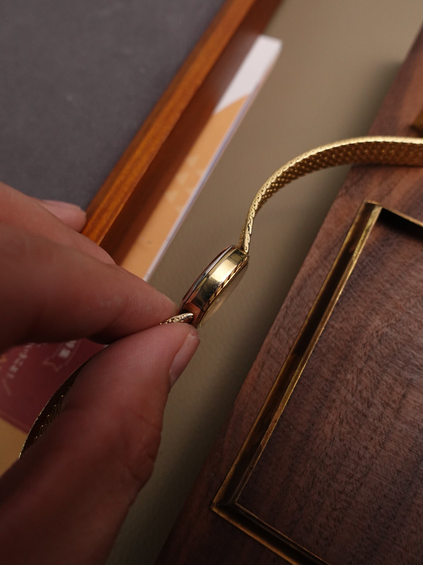 Ladies' 80s Cyma integrated Bracelet in Gold