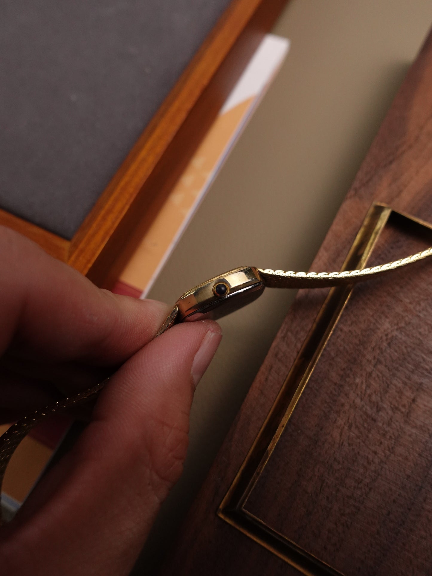 Ladies' 80s Cyma integrated Bracelet in Gold