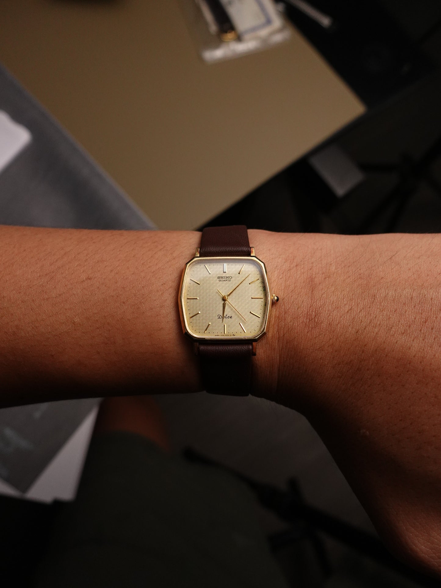 Seiko Dolce Hexa with Tapestry dial 7731-5120