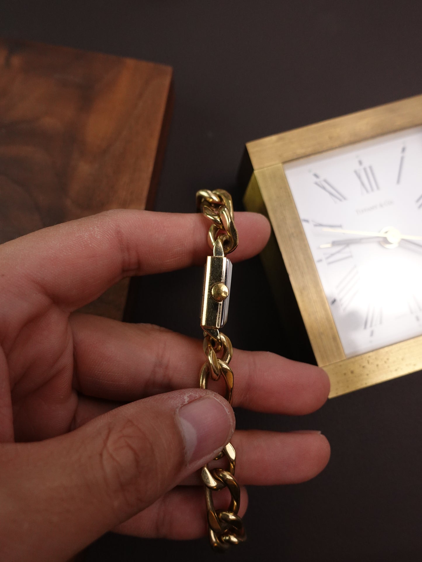 Seiko Cuban Chain Manual winding. 11-5280