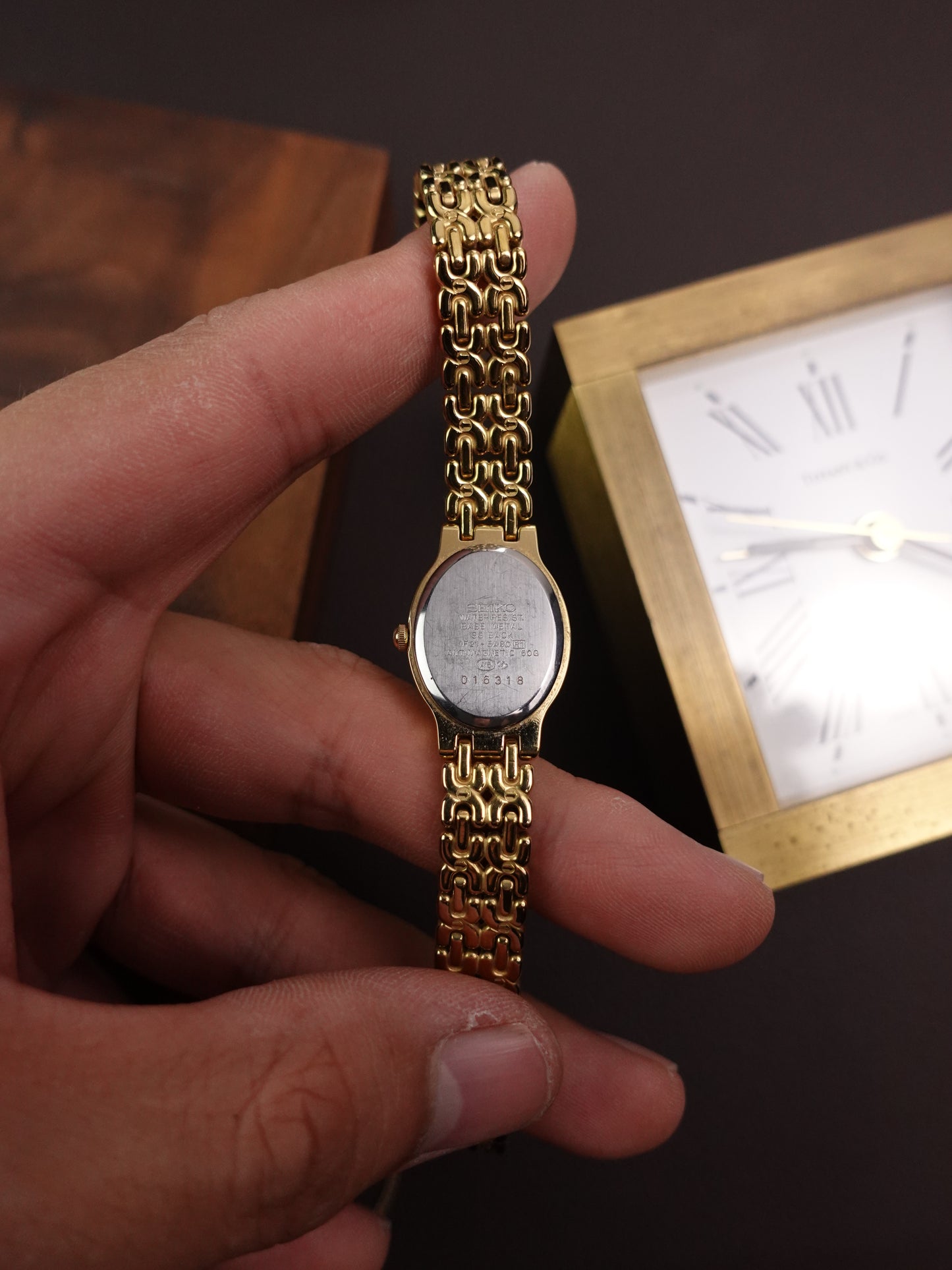 Ladies Seiko Belfina Bracelet Quartz 1f21-5A80
