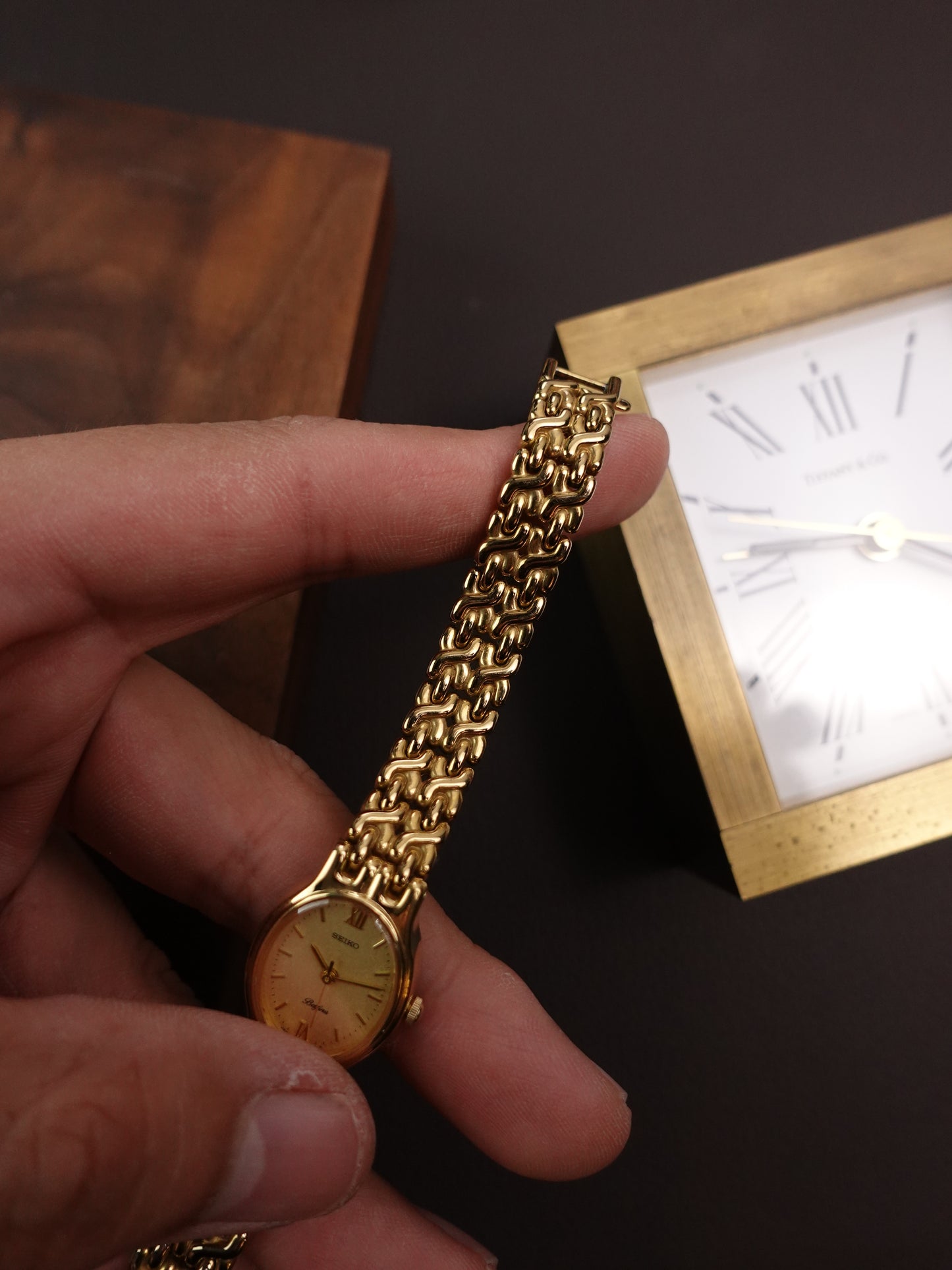 Ladies Seiko Belfina Bracelet Quartz 1f21-5A80
