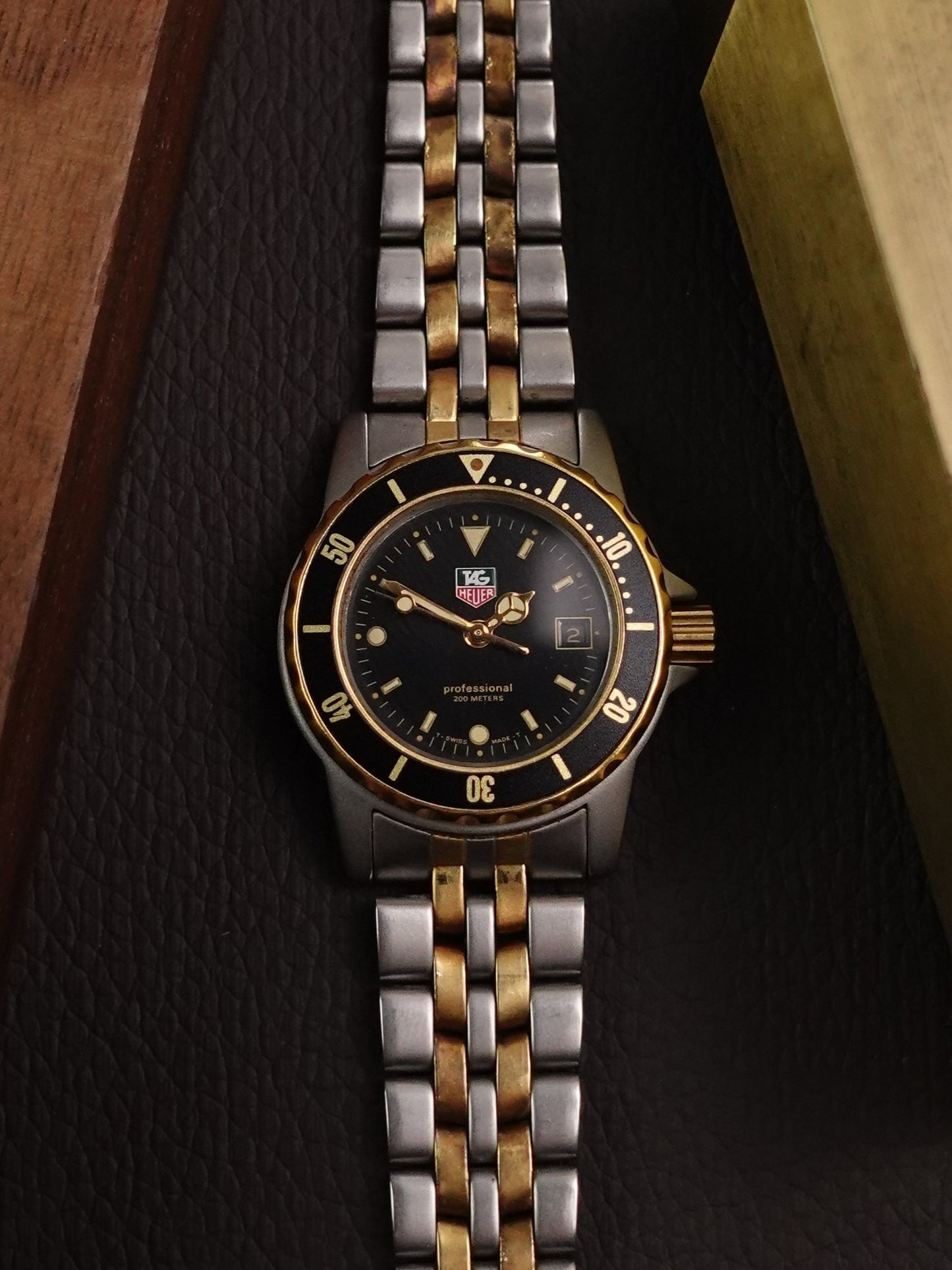 Ladies Tag Heuer 1000 2-tone Submariner Quartz