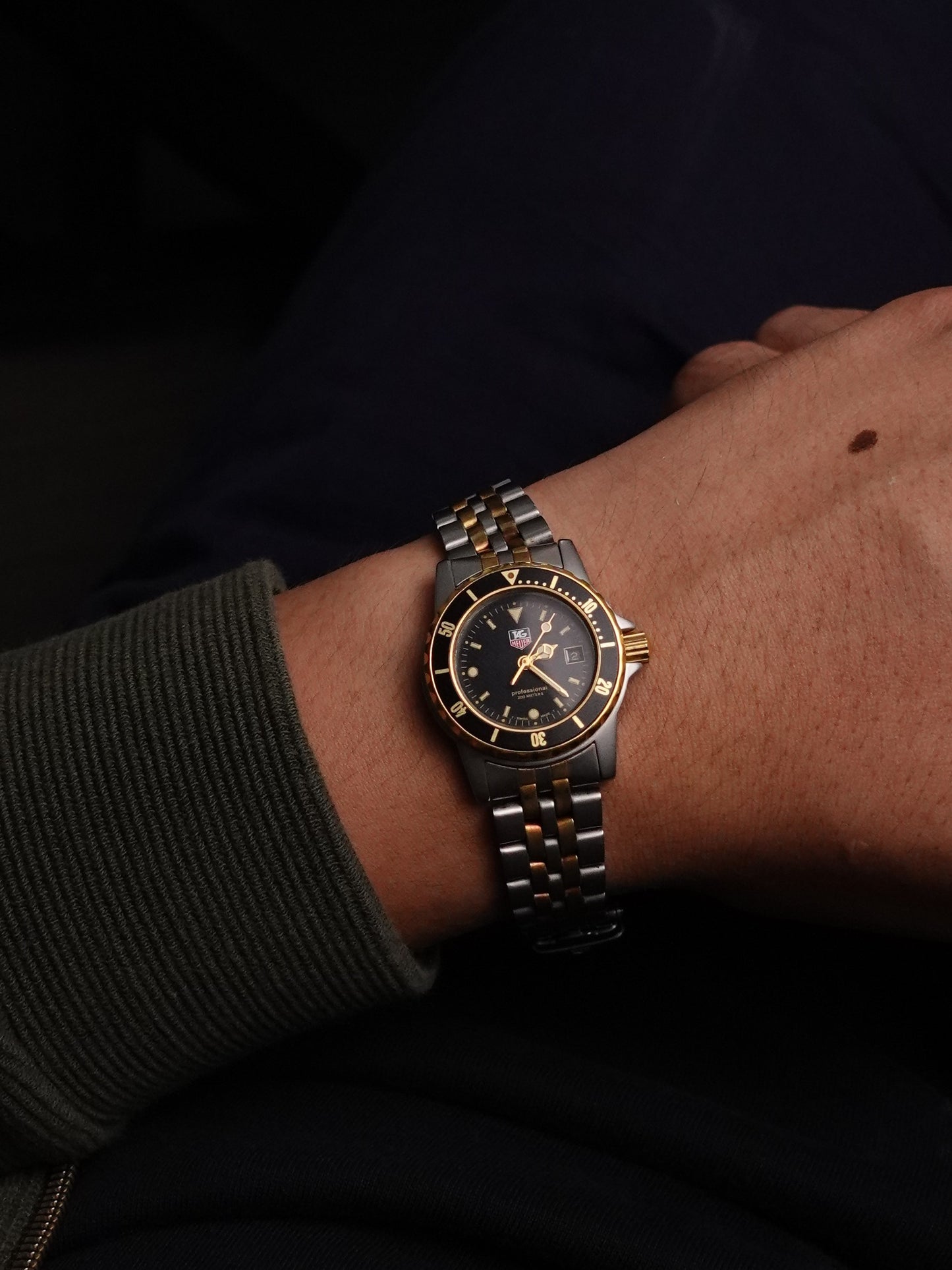 Ladies Tag Heuer 1000 2-tone Submariner Quartz