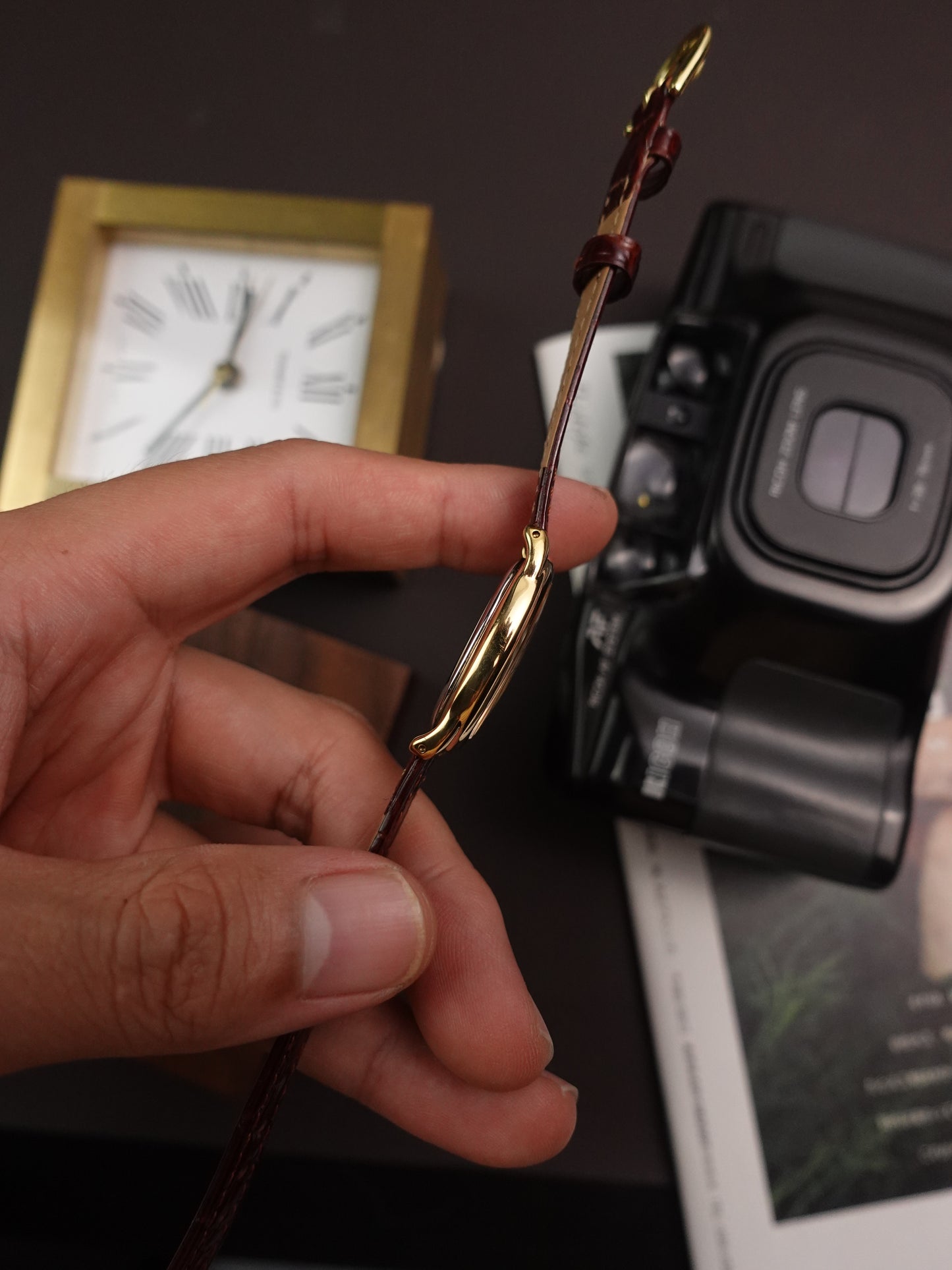 Seiko Ladies "Baignoire" Gold