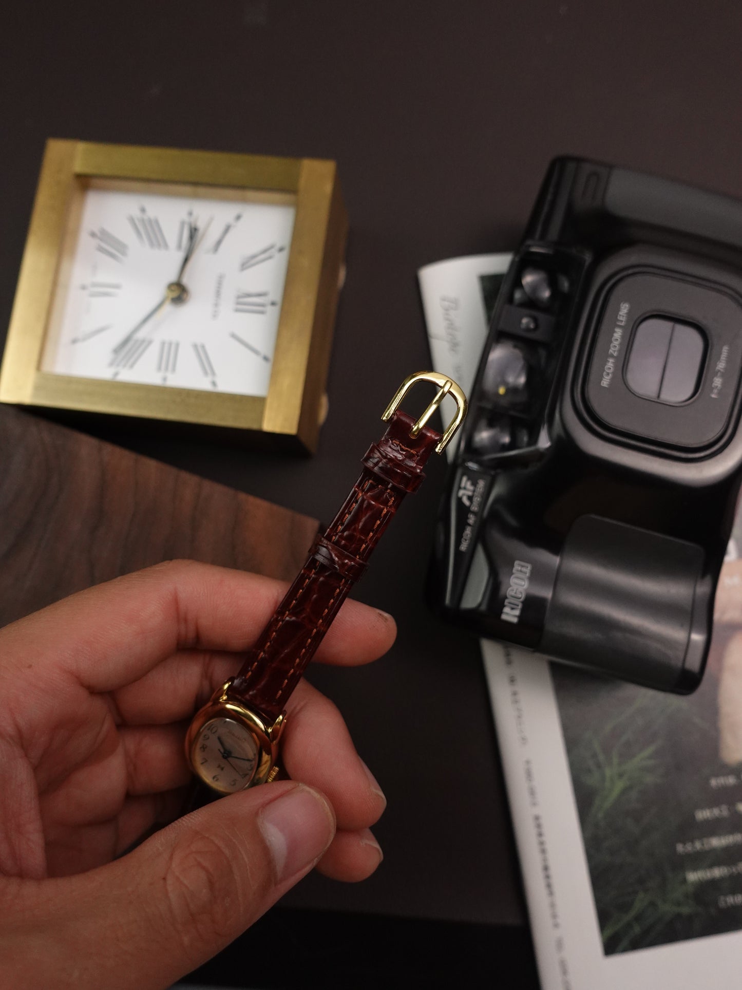 Seiko Ladies "Baignoire" Gold