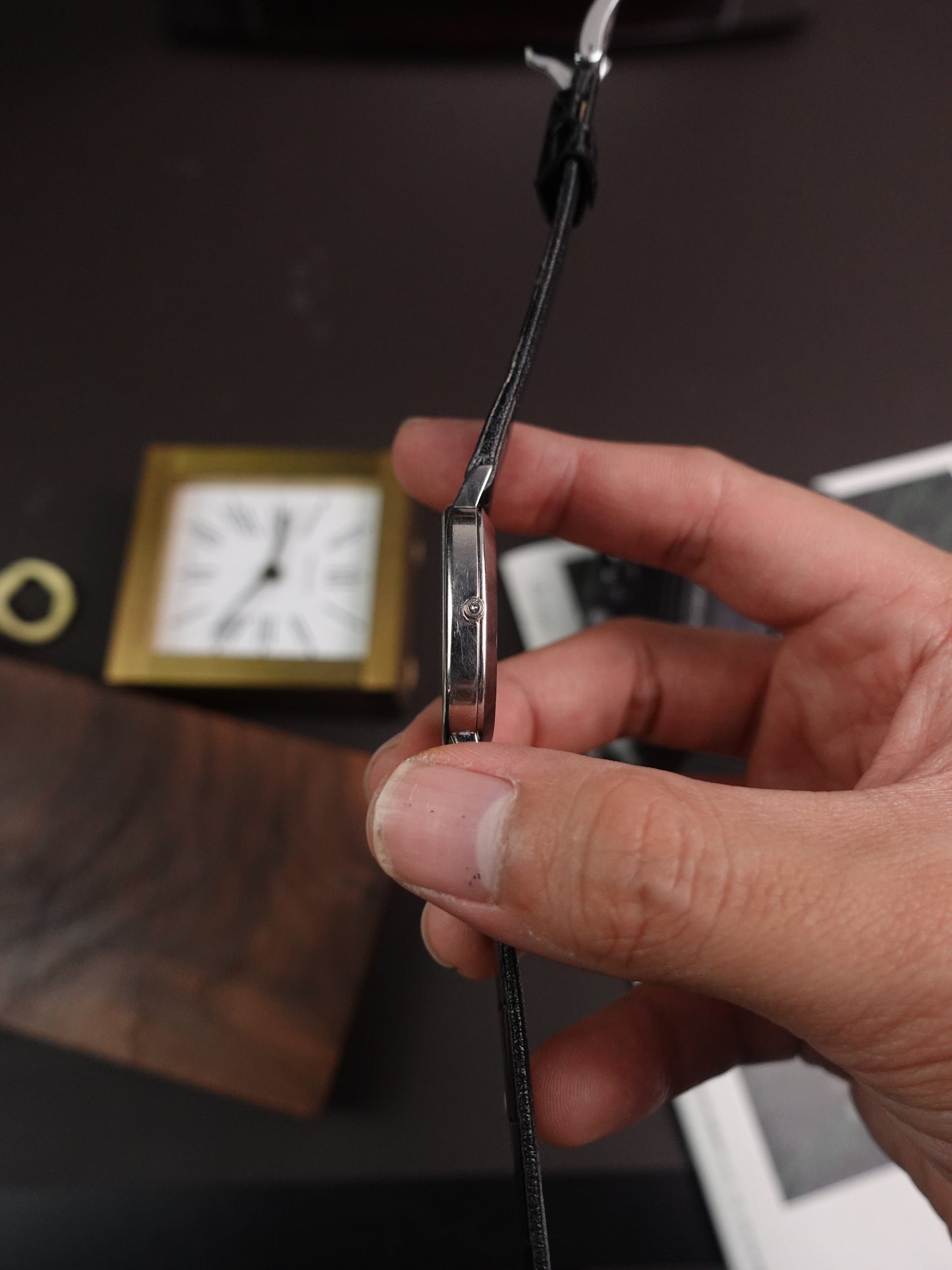 Omega De-ville Elipse Waffle dial (with glass and dial scratches)