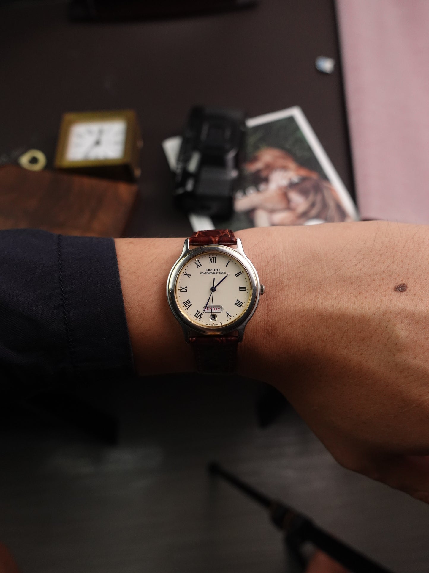 Seiko Contemporary Basic Day Date 5H23 - 6000