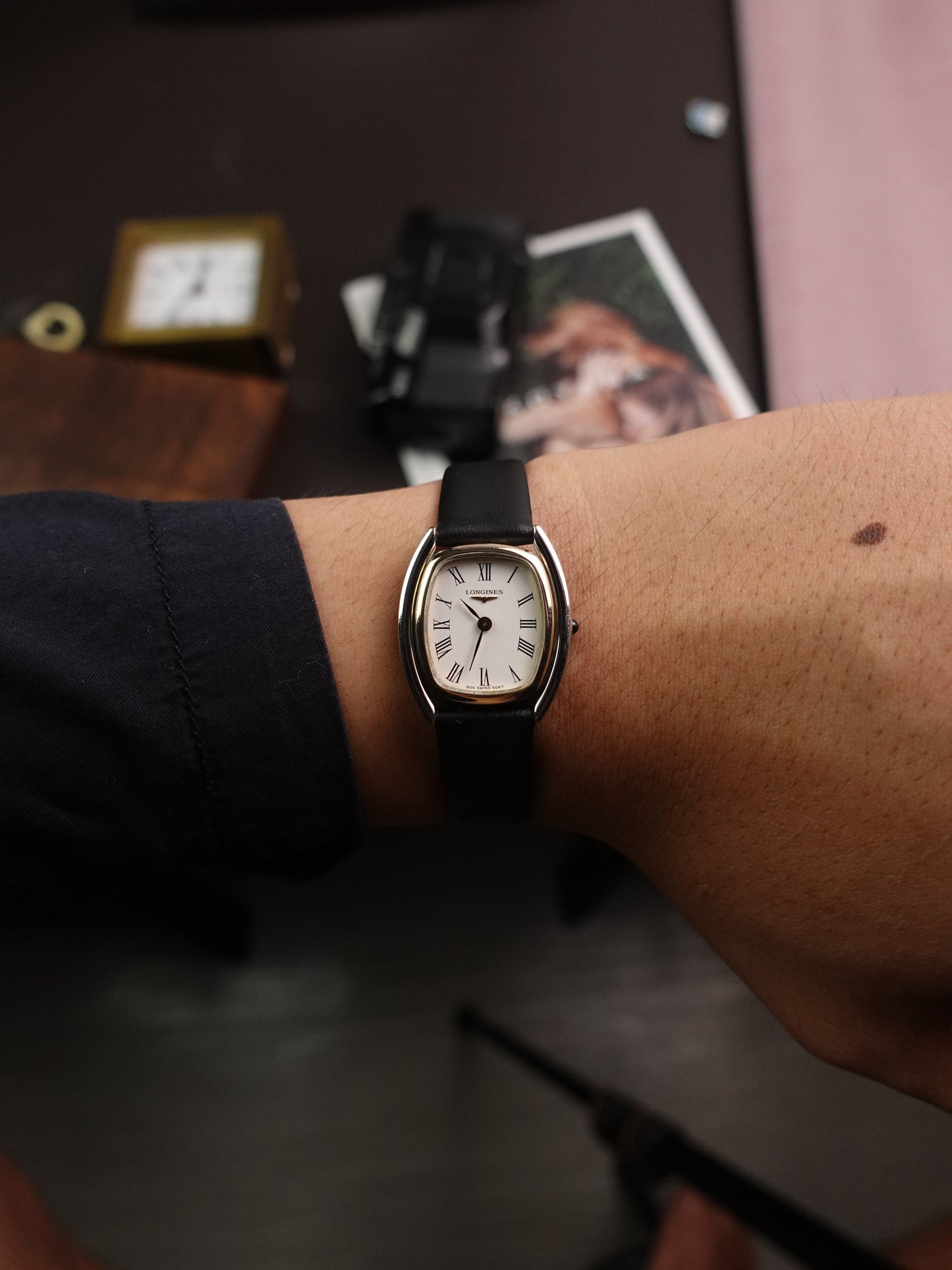 Ladies Longines 'Tonneau' Art Deco Case Ref.5087