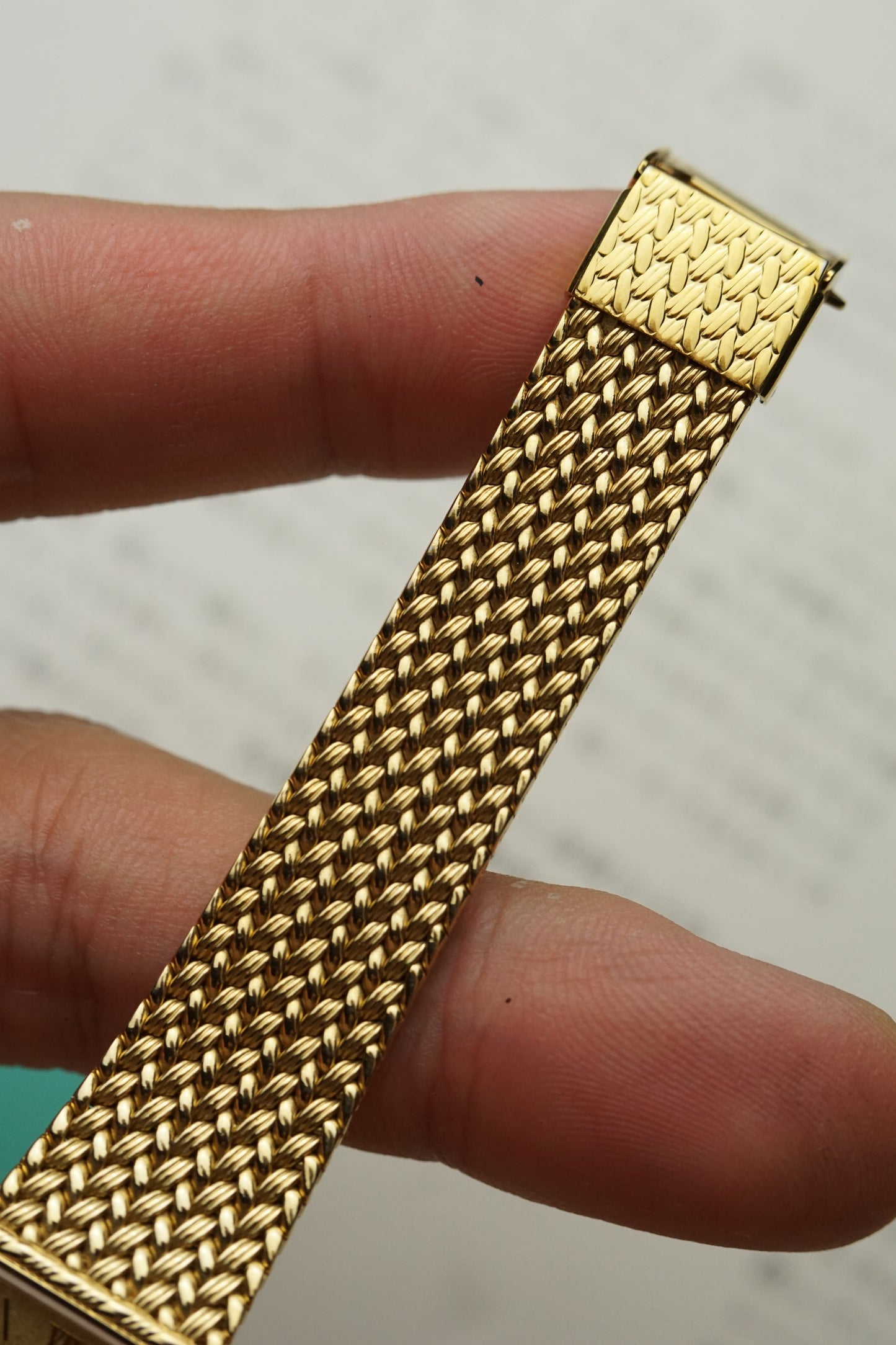 Seiko Exceline Tank Bracelet in Gold