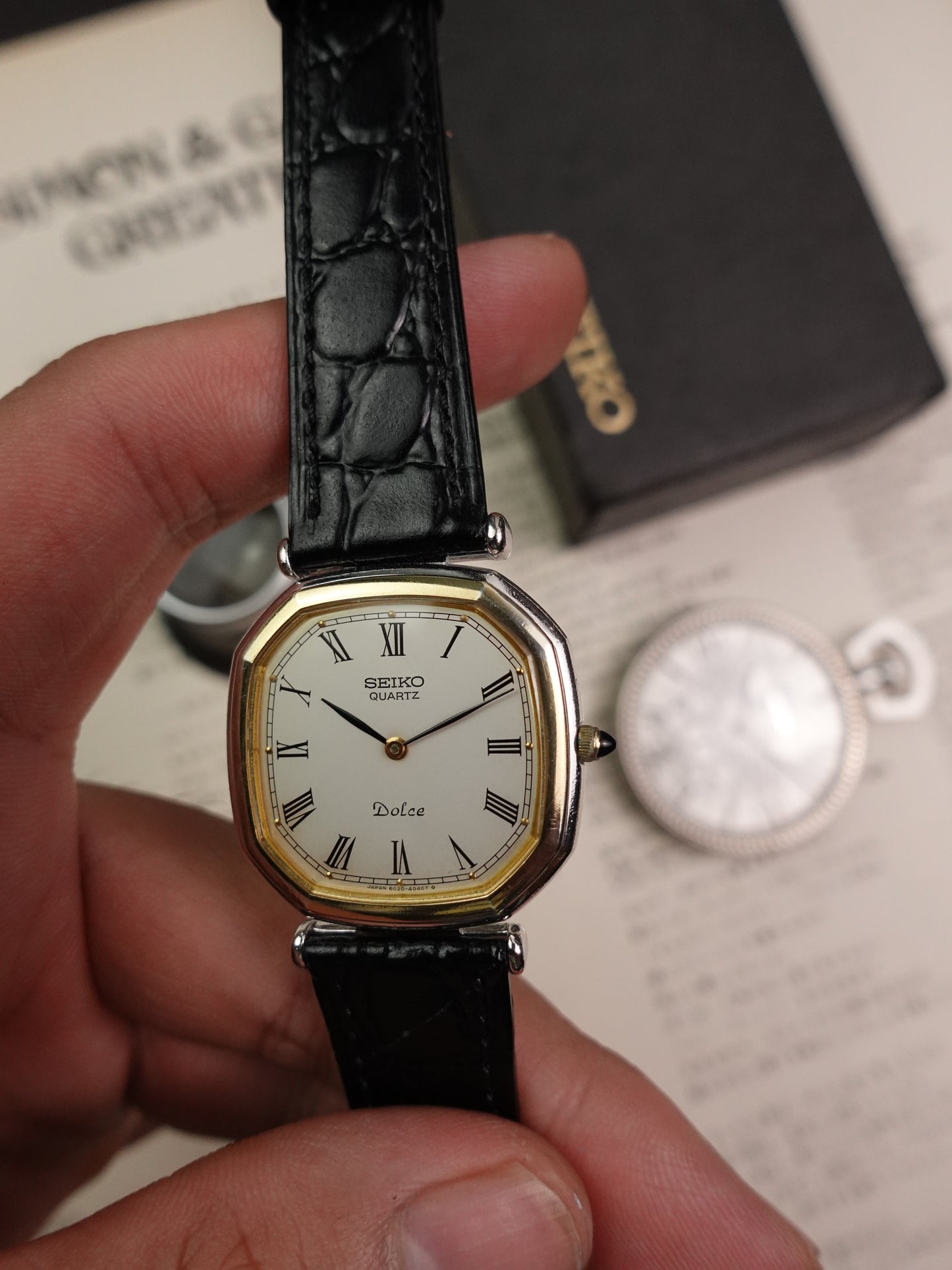 Seiko Dolce Octa 6020-5750 Roman Numeral Circa. 1981