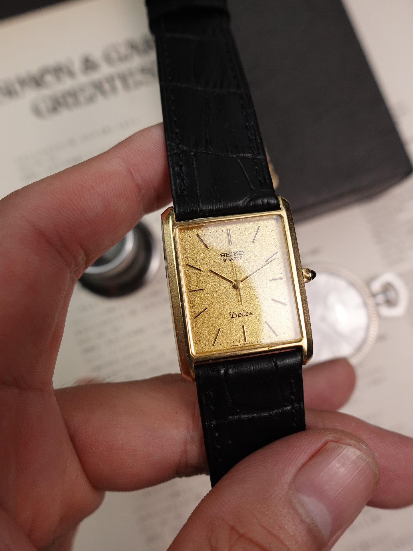 Seiko Tank Dolce SGP30 6030-5510