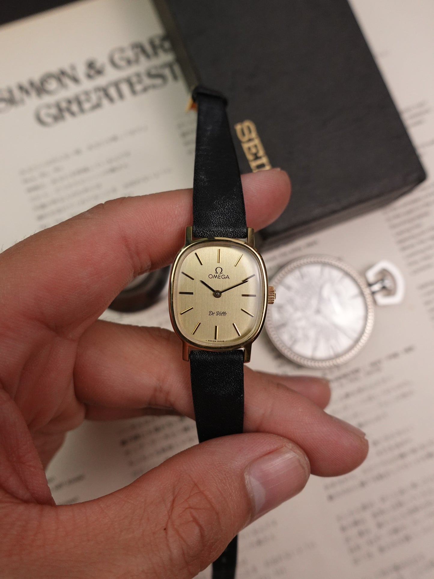 Ladies' Omega De-ville Ellipse Manual winding Cal. 625 Original strap & buckle