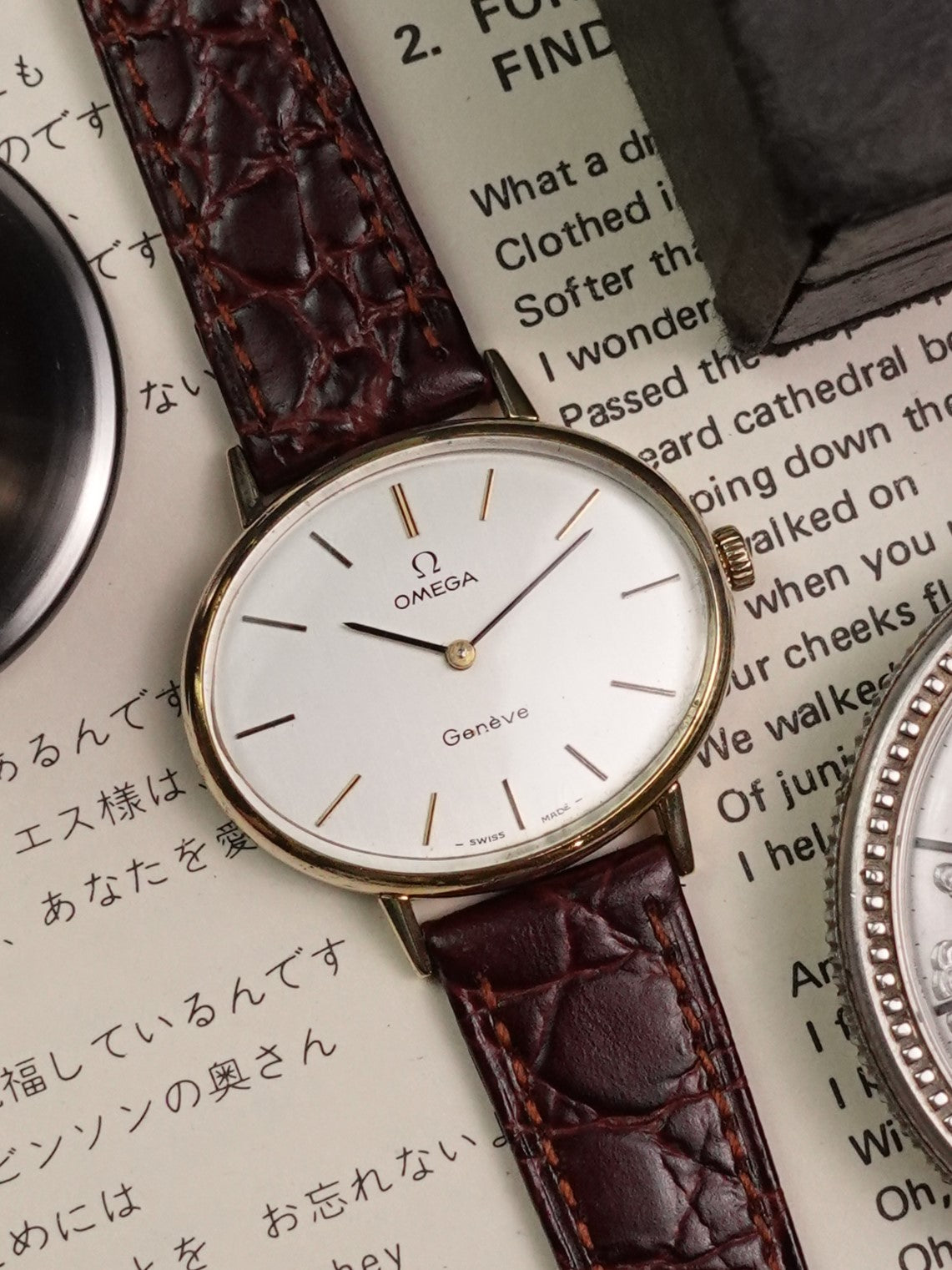 Omega Geneve Oval Manual winding Unisex 625 Circa 1970s Fully serviced