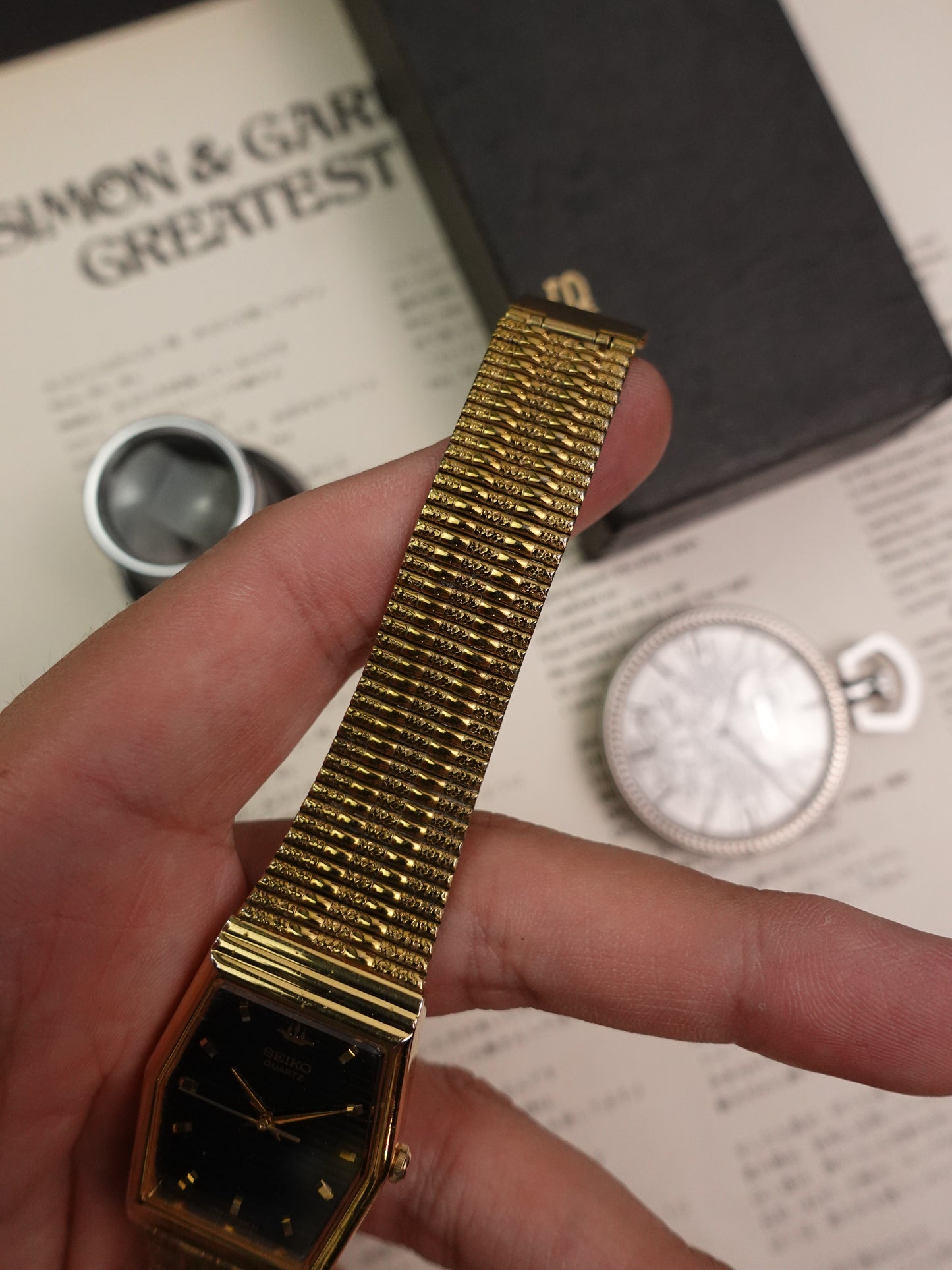 Seiko Galaxy 'bamboo' v701-5j80 Circa. 1991
