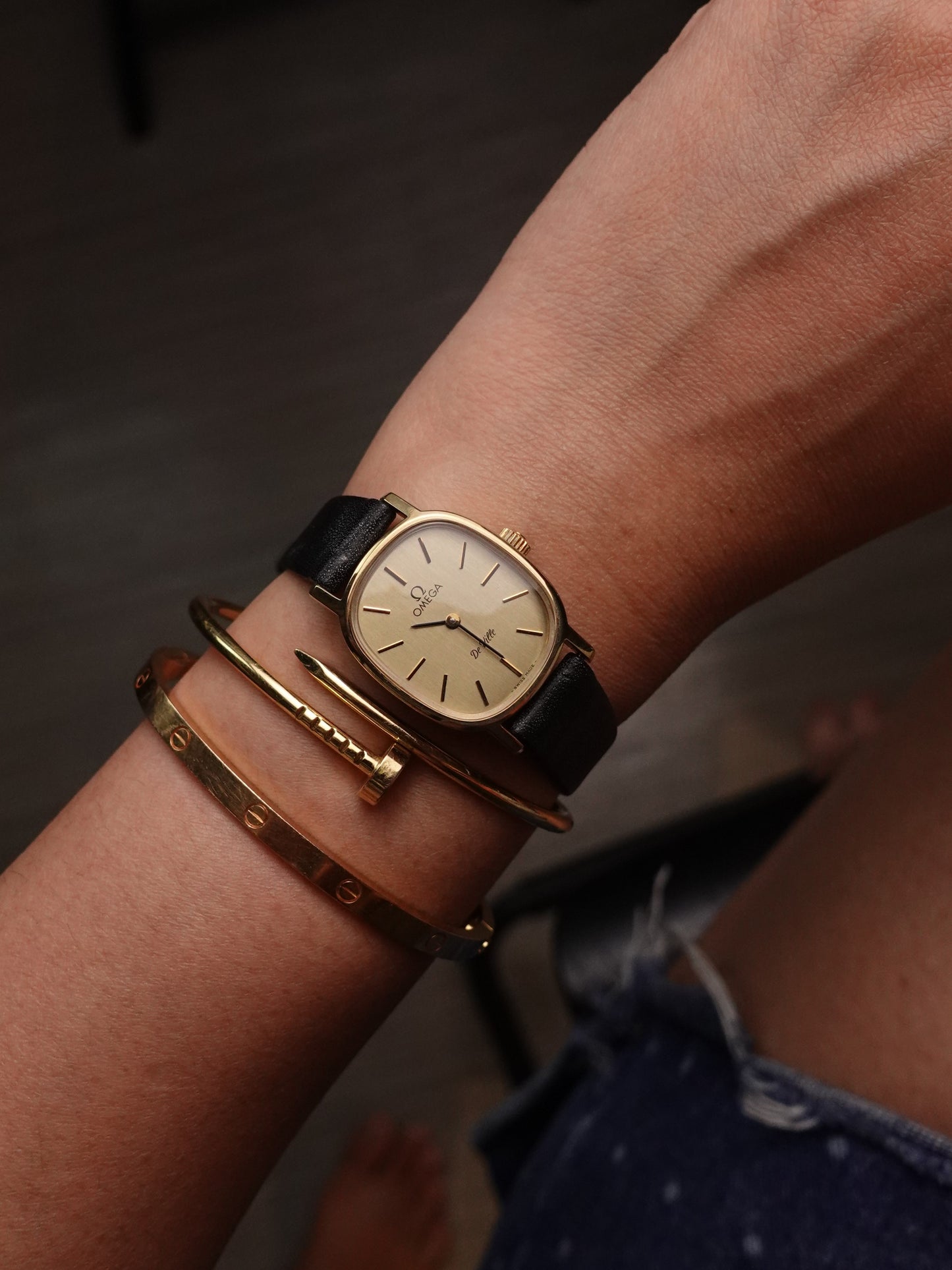 Ladies' Omega De-ville Ellipse Manual winding Cal. 625 Original strap & buckle