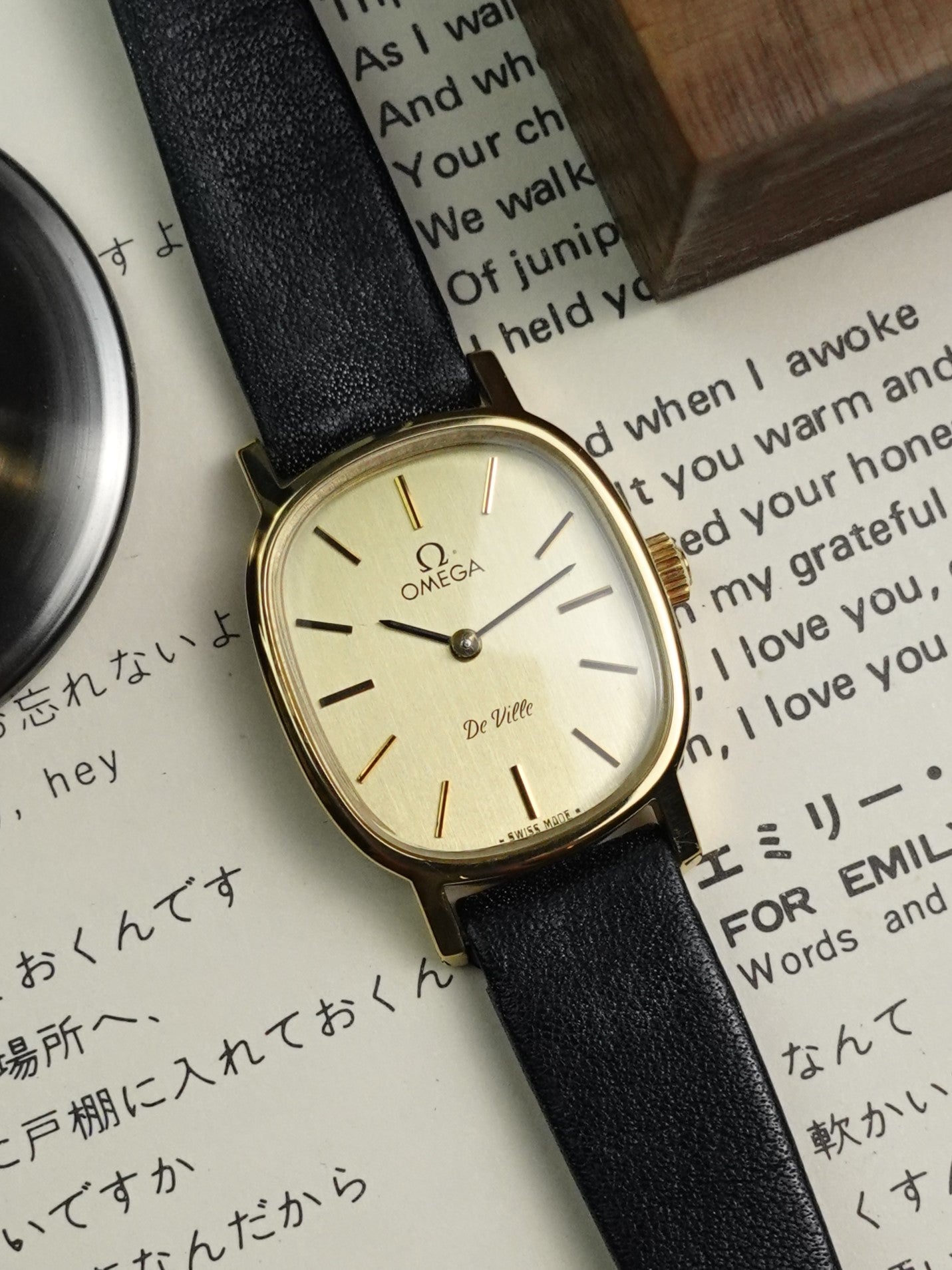 Ladies' Omega De-ville Ellipse Manual winding Cal. 625 Original strap & buckle