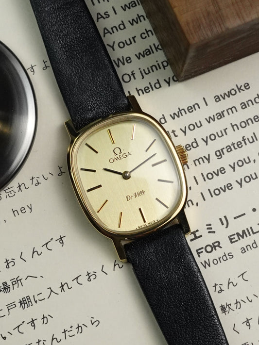 Ladies' Omega De-ville Ellipse Manual winding Cal. 625 Original strap & buckle