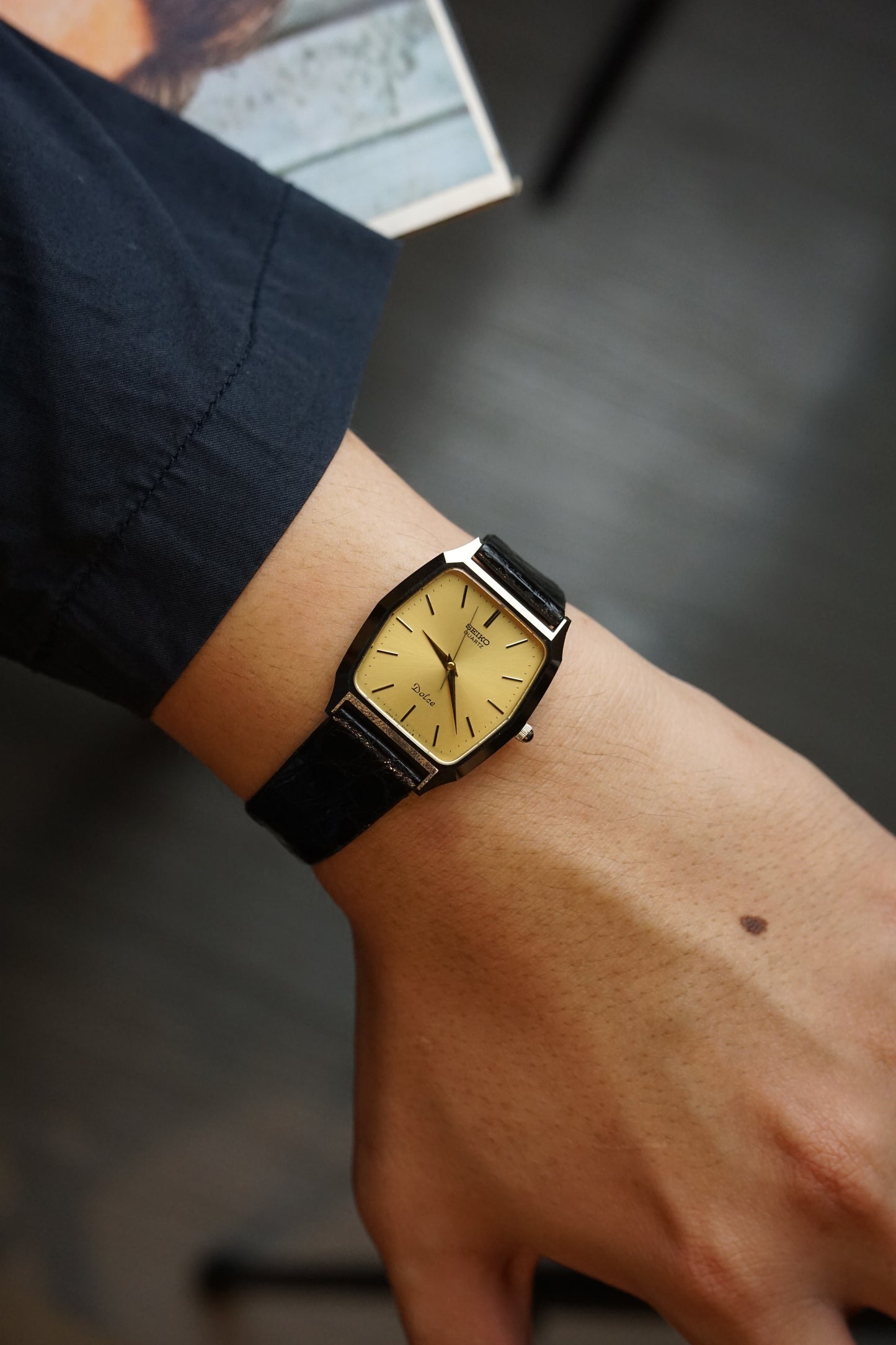 Seiko Dolce octa NSAG scratch resistant case