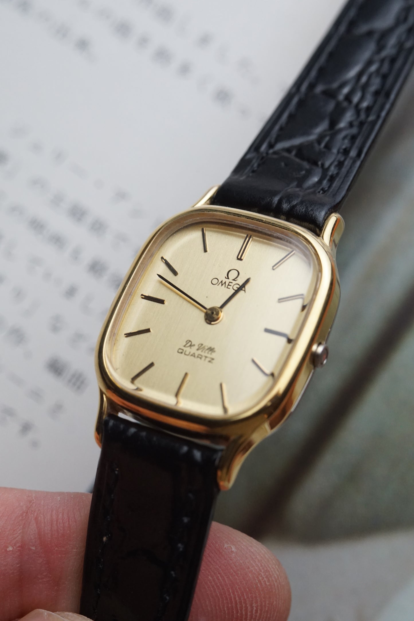 80s Omega De Ville Ladies Quartz