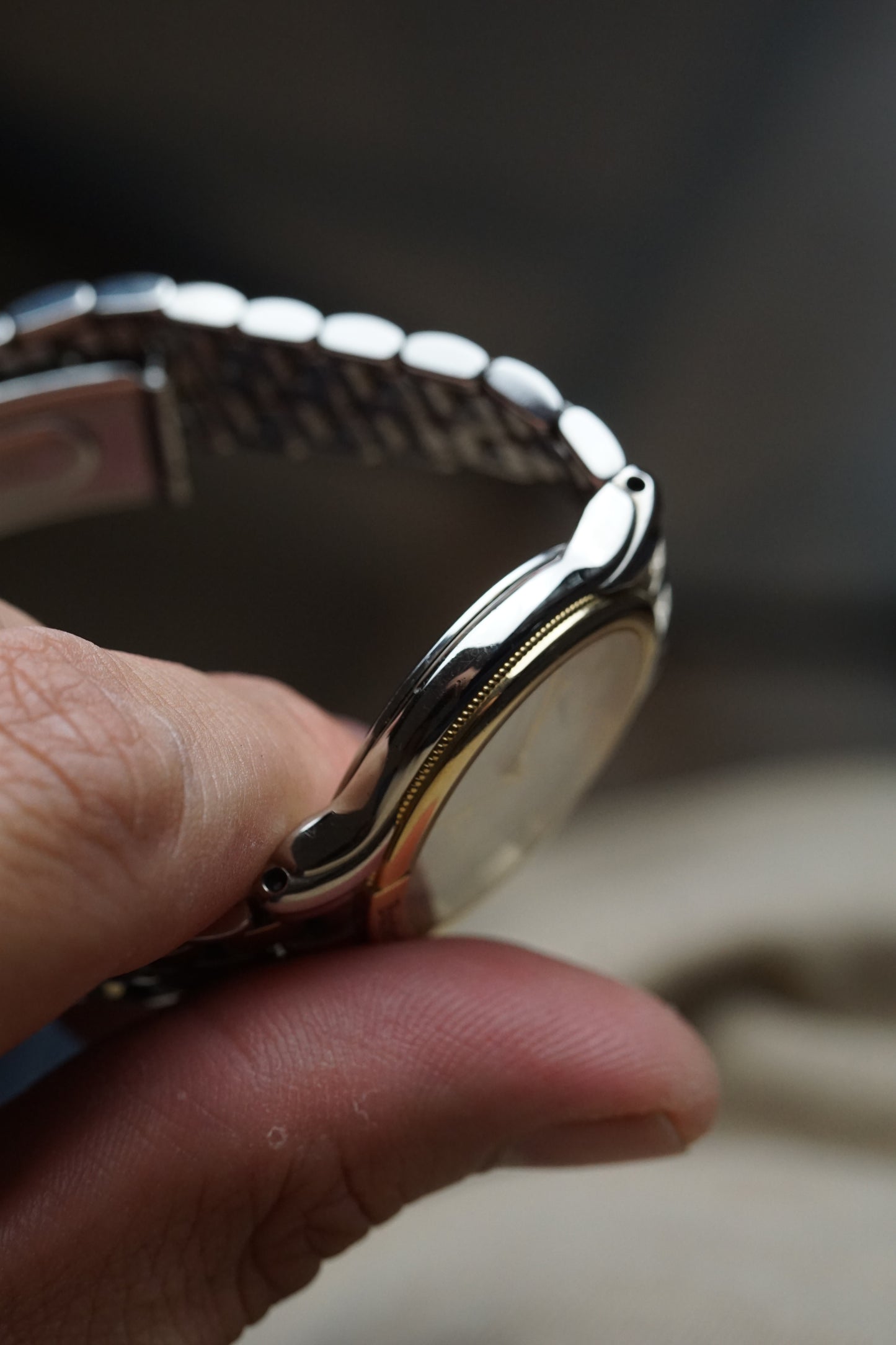 Classic 2 tone Burberry jubilee bracelet quartz