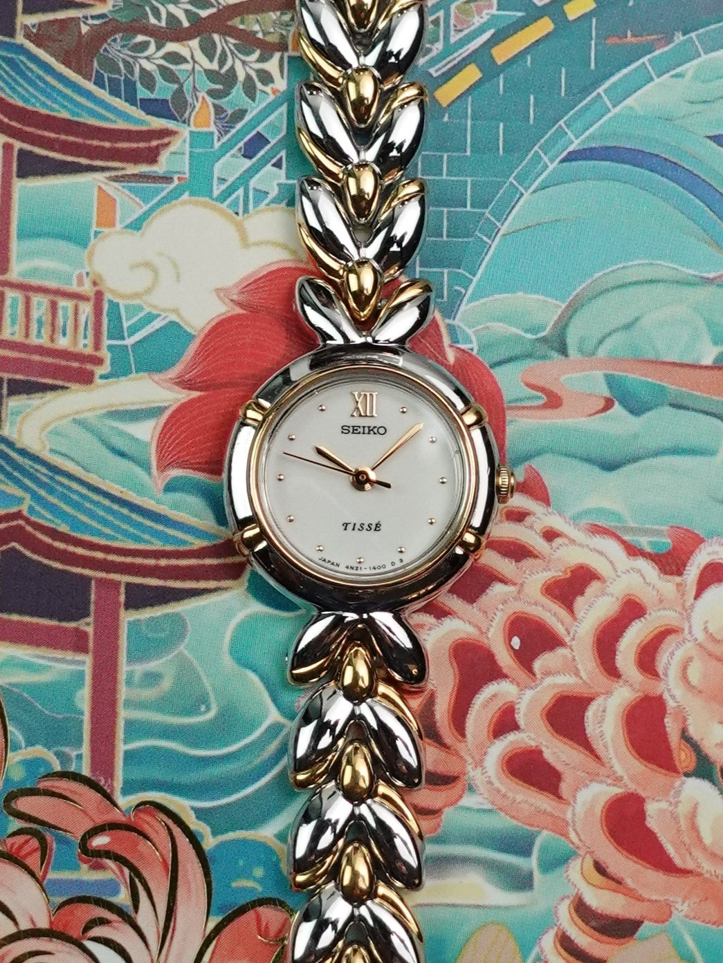 Ladies' Seiko Tisse 4N21-1400 circa. 1993