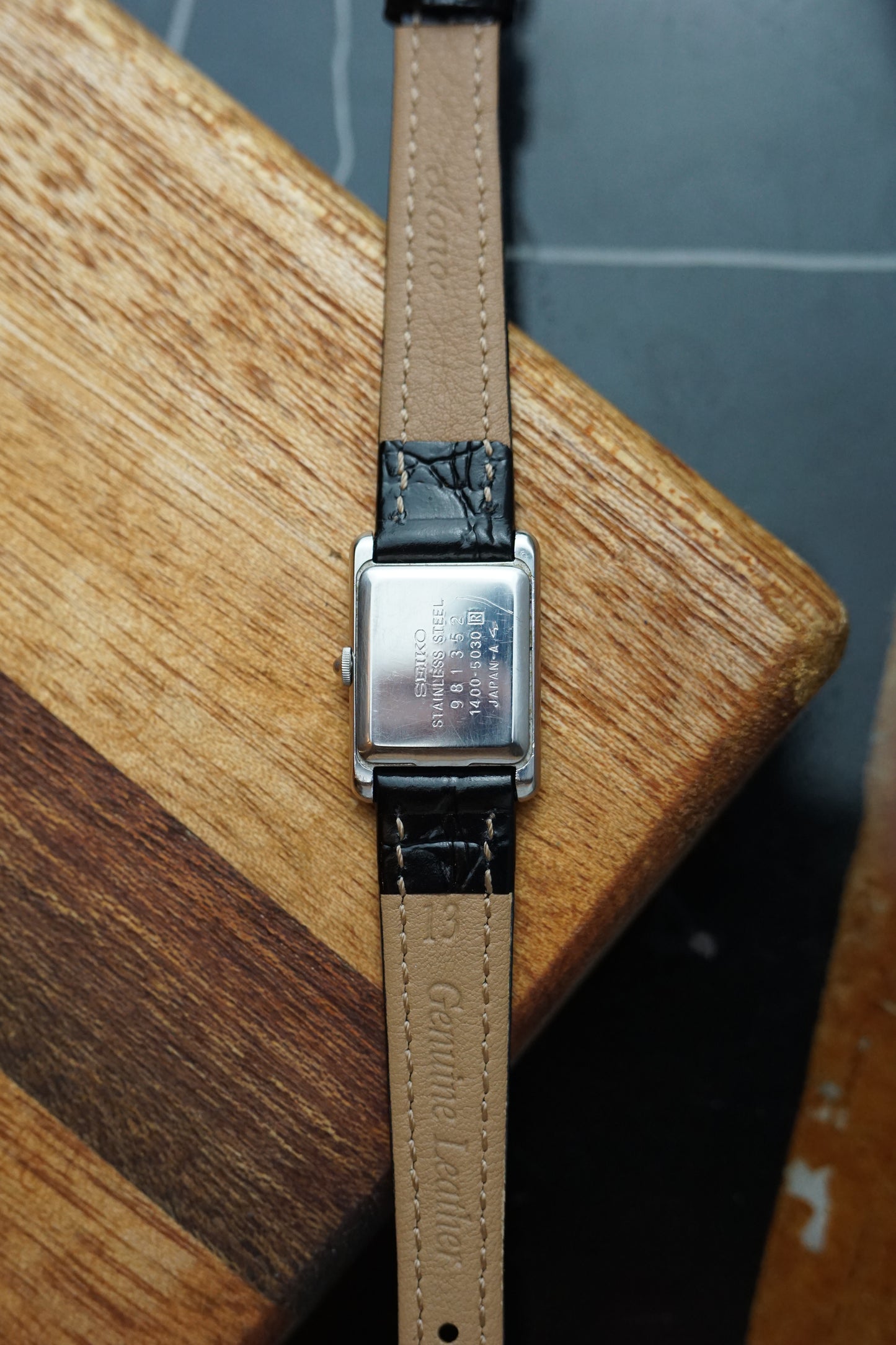 late 70s Seiko Tank Quartz Ladies