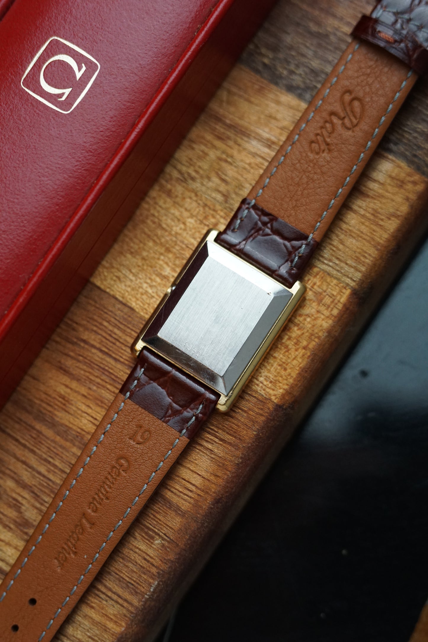 Omega De-ville Tank quartz with box