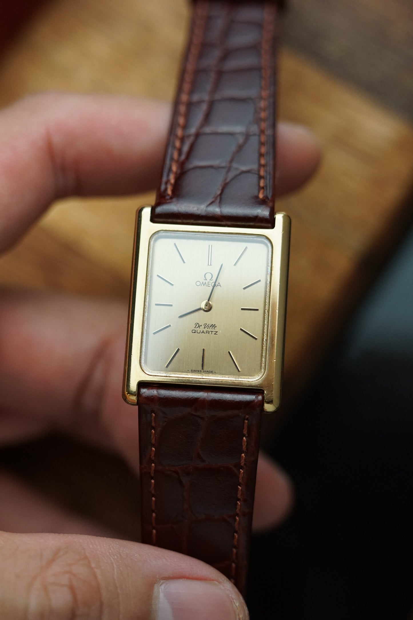Omega De-ville Tank quartz with box