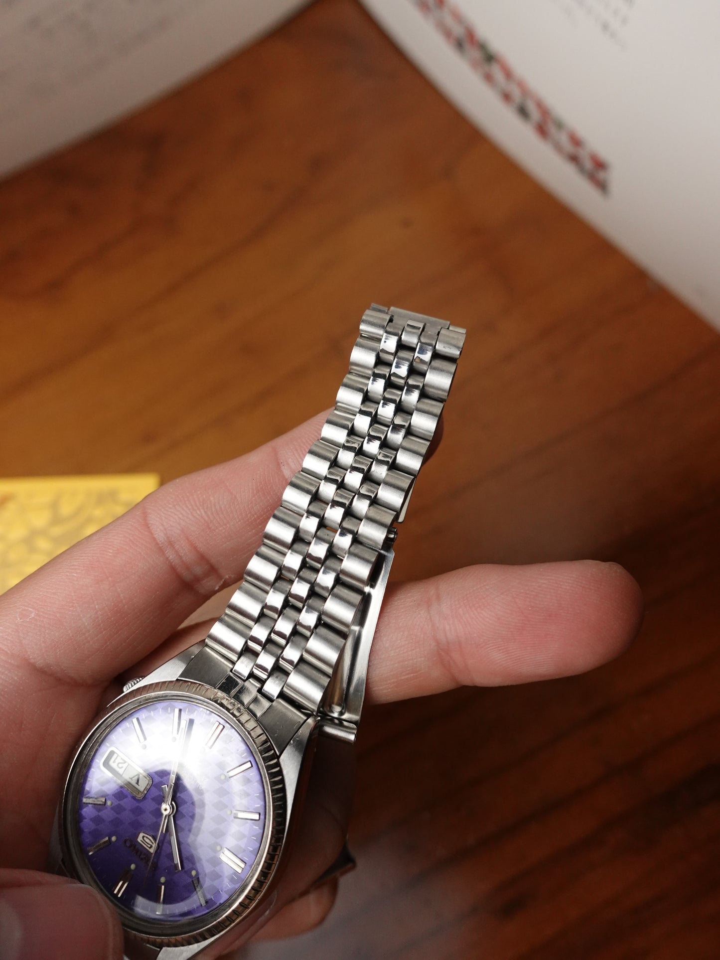 Seiko 5 Checkered Flag Dial Automatic 6319-8000 1977