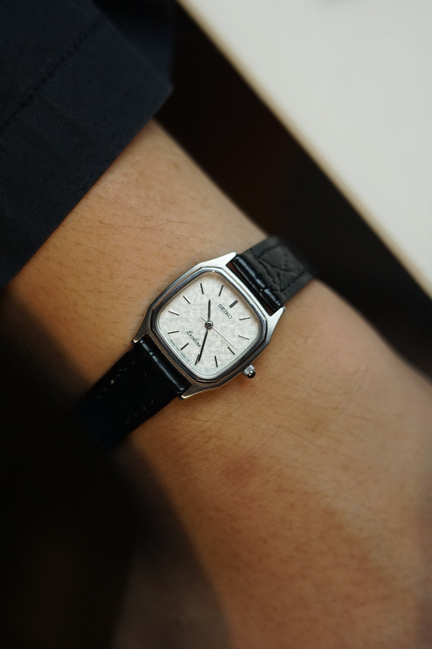 Ladies Seiko Exceline Tank in steel