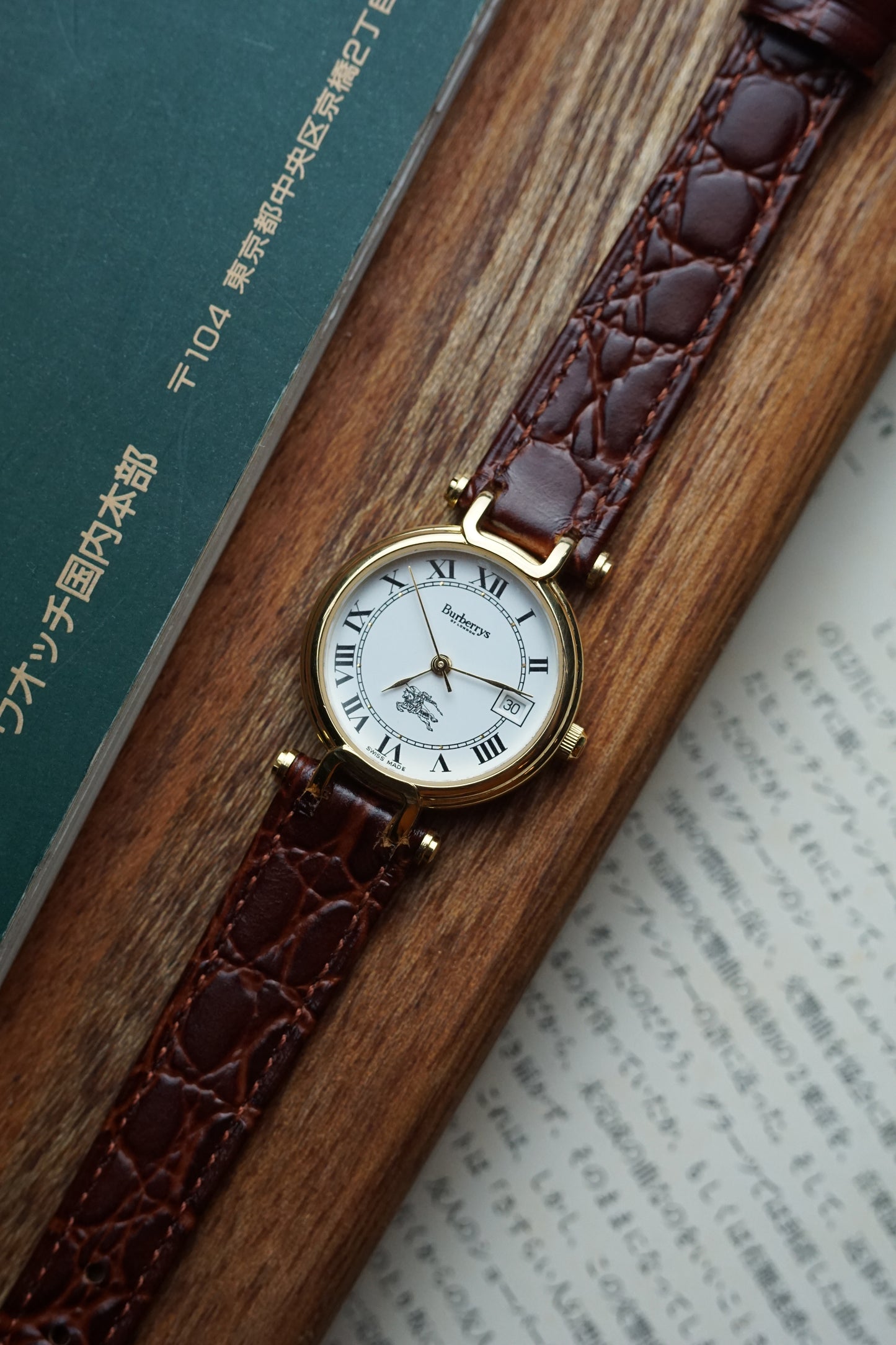 Ladies Burberry T-lugs SWISS MADE