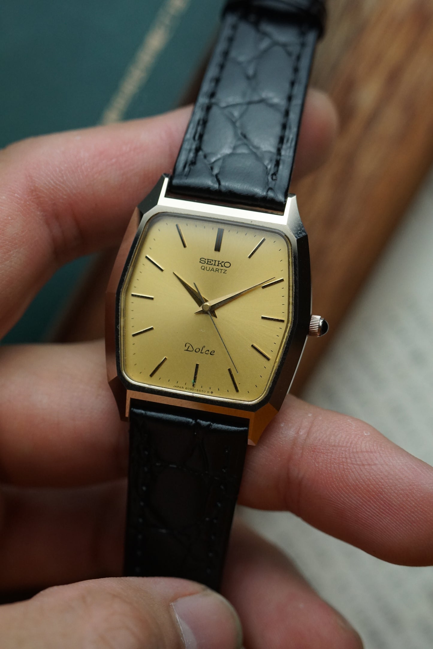 Seiko Dolce Octa scratch resistant case