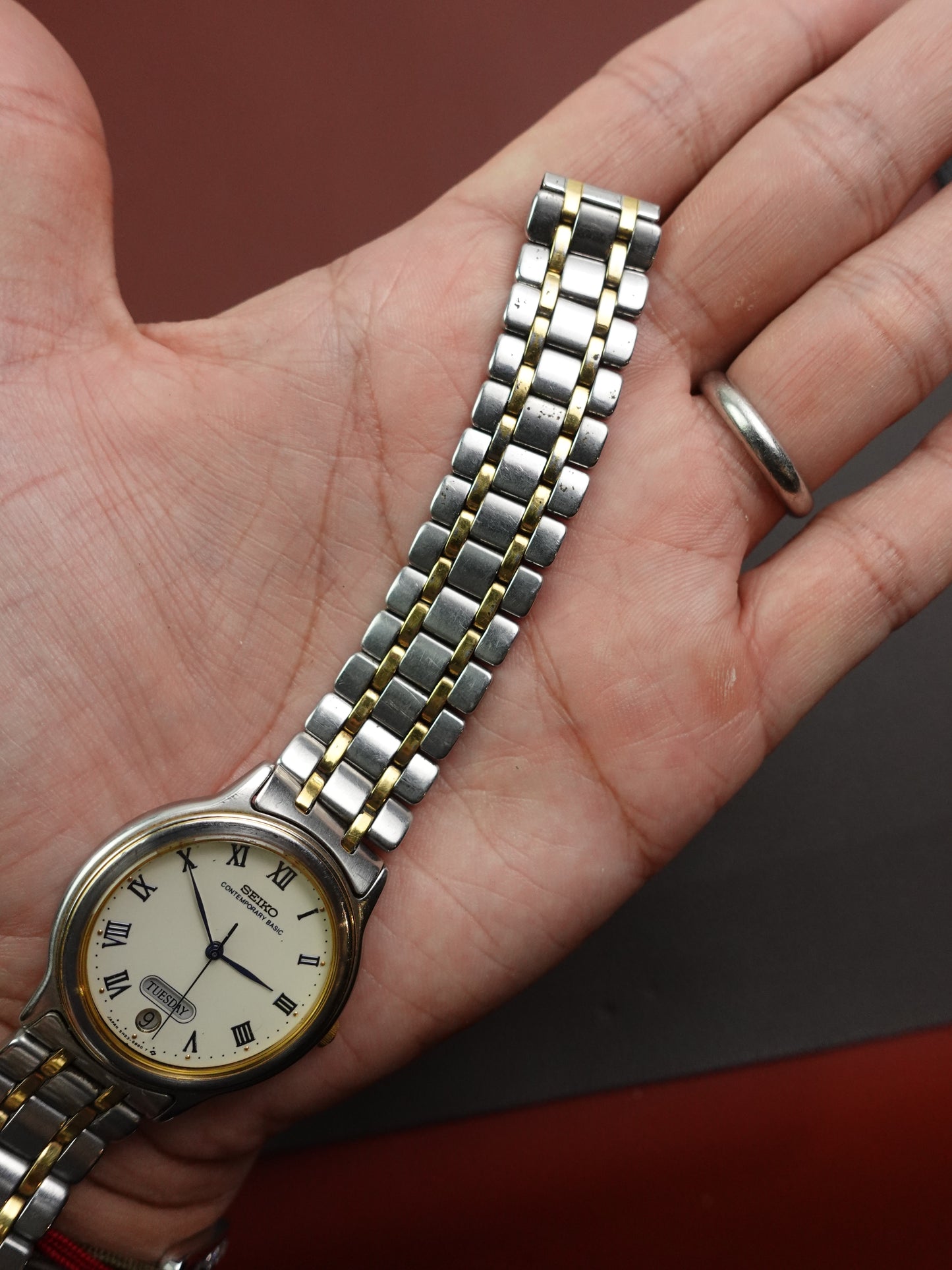 Seiko Contemporary Basic Day Date 5H23 - 6000