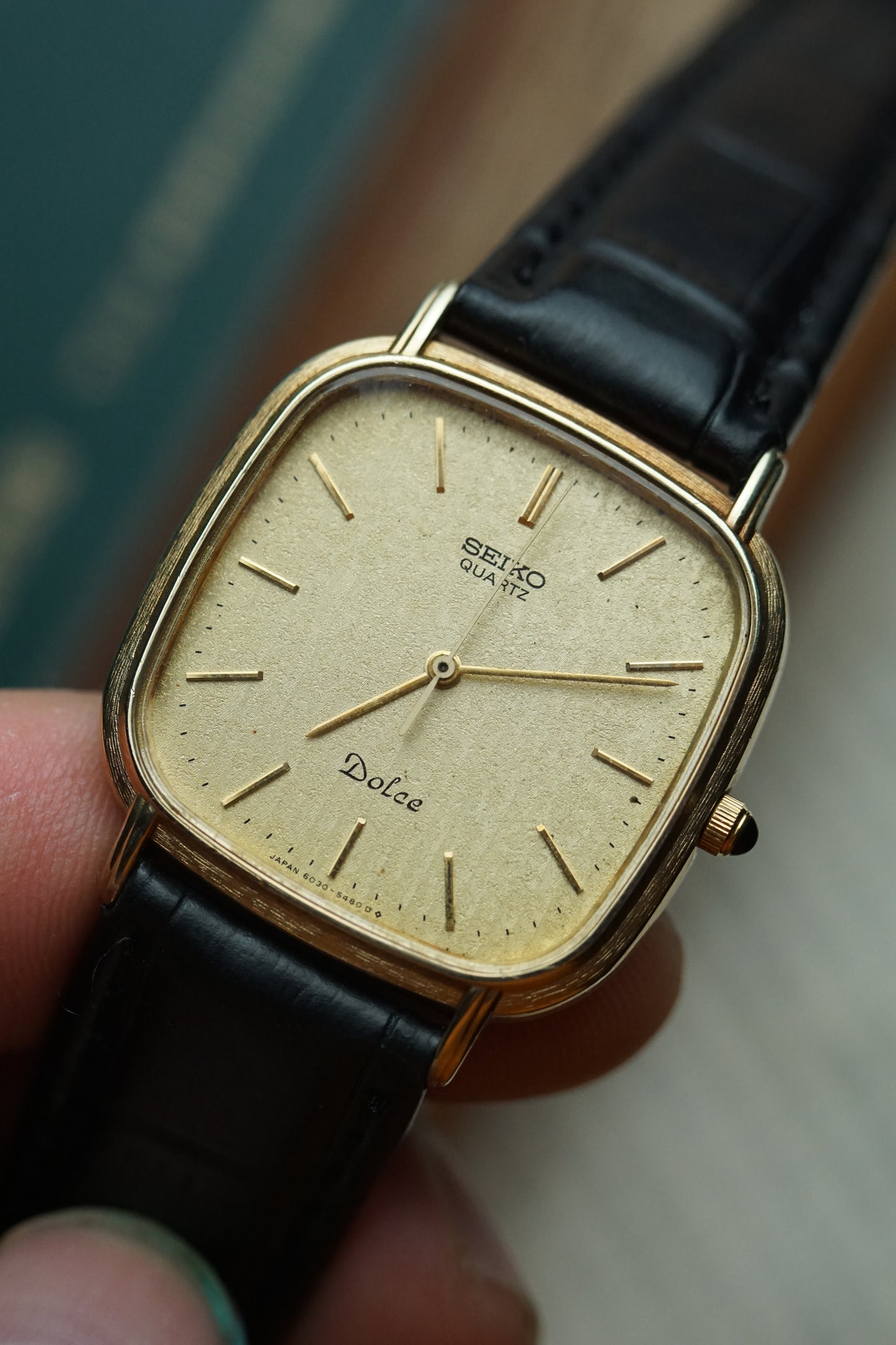 early 80s Seiko Dolce 'cushion case'