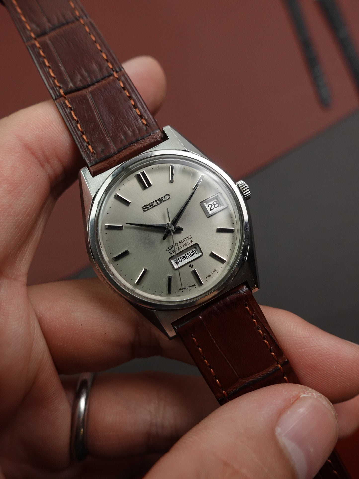Seiko Lord Matic Day Date Circa.1968 Fully serviced 5606-7020