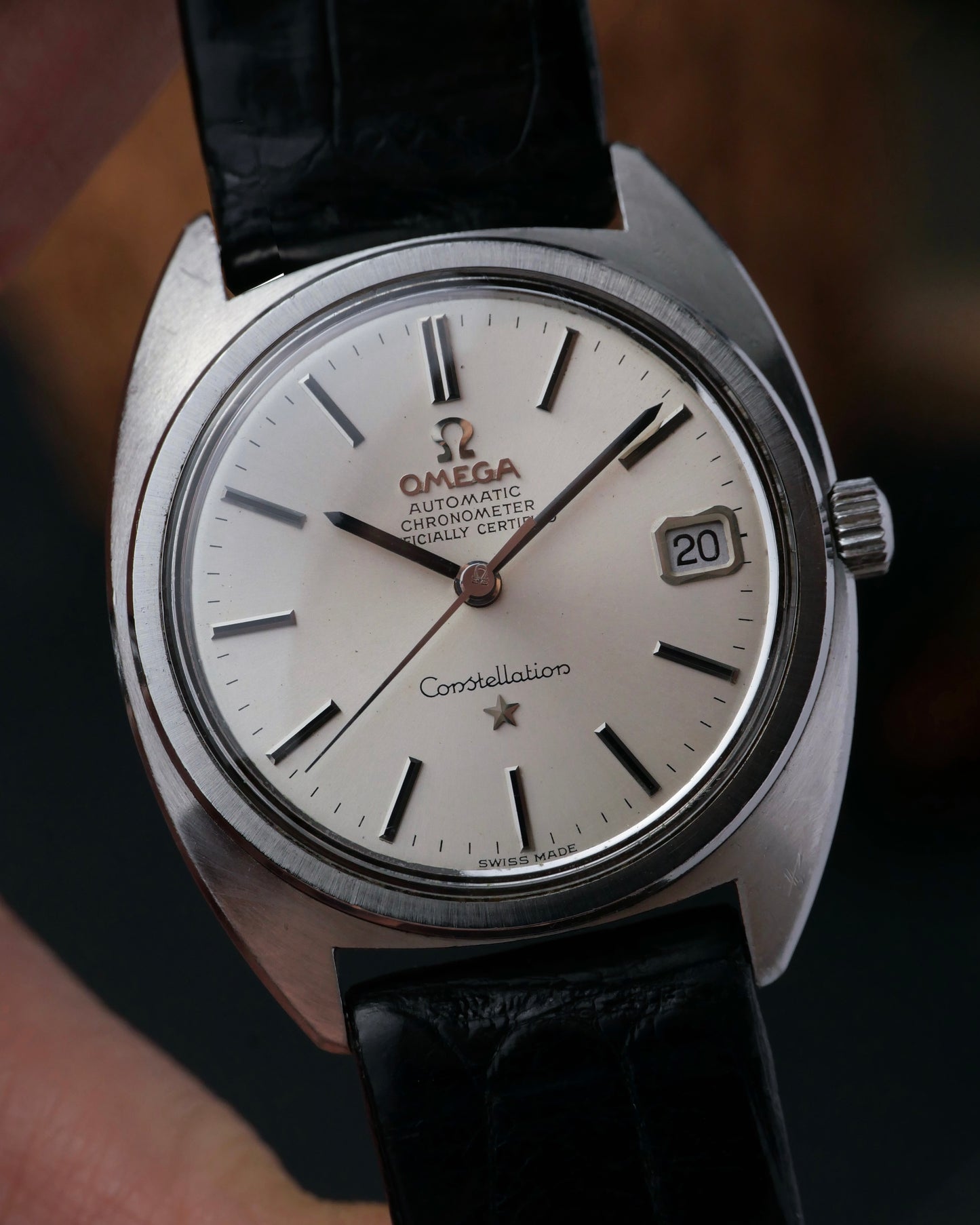 Omega Constellation Steel “C” Case Silver Dial Ref. 168.017 (circa 1969)