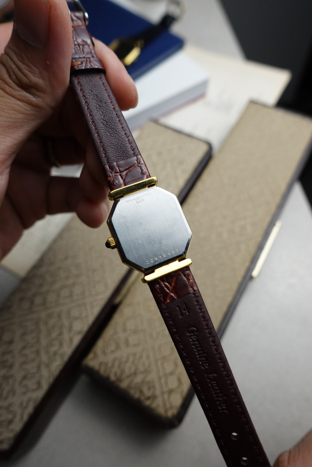 Ladies Longines Octo Manual winding Arabic numeral